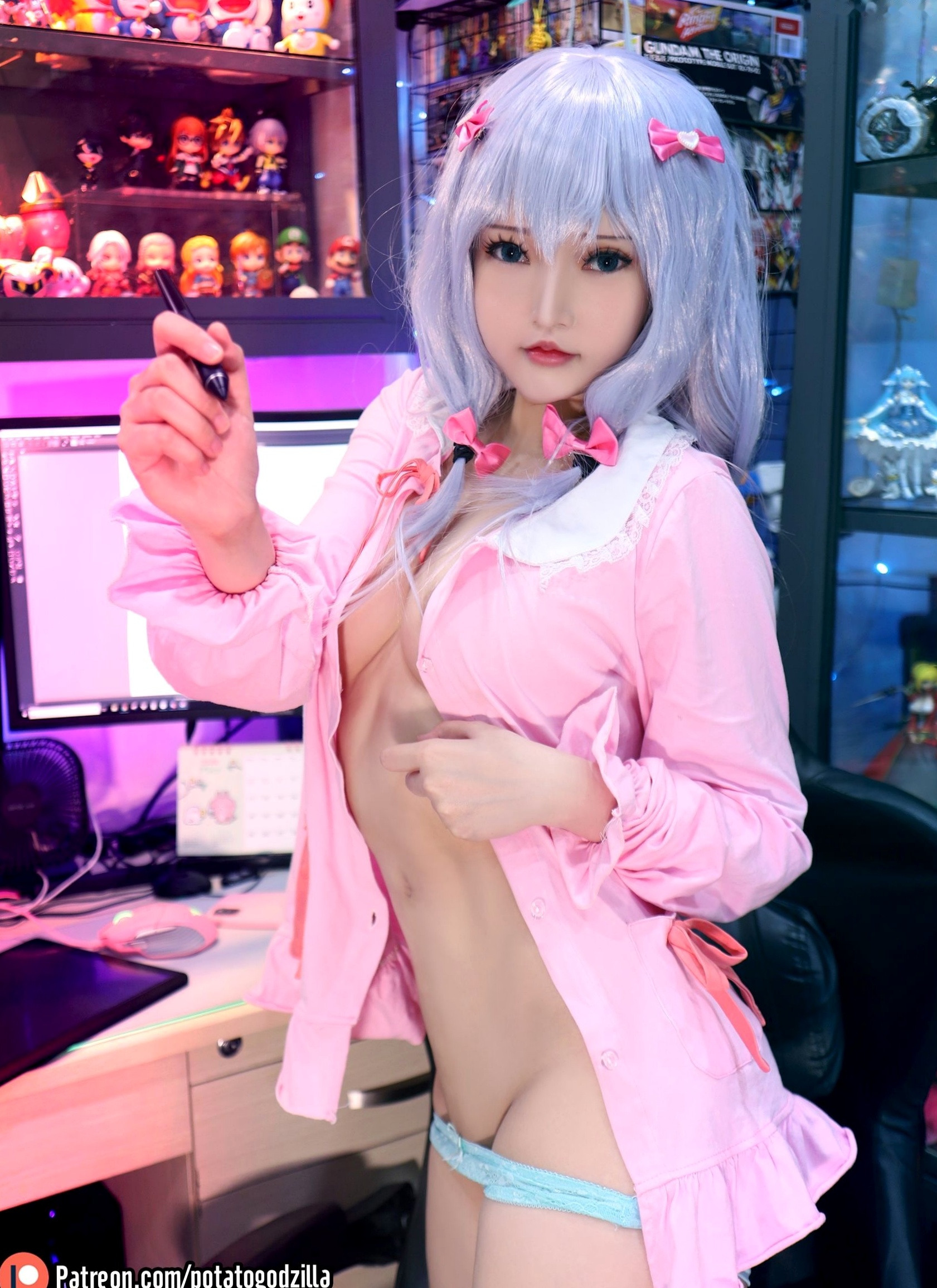 Gallery - Potato-Godzilla-Sagiri 二次元萌妹宅系游戏房Cosplay私房照角色扮演萝莉萌系私房照大尺度 女神私房照_秀色女神 - image 27