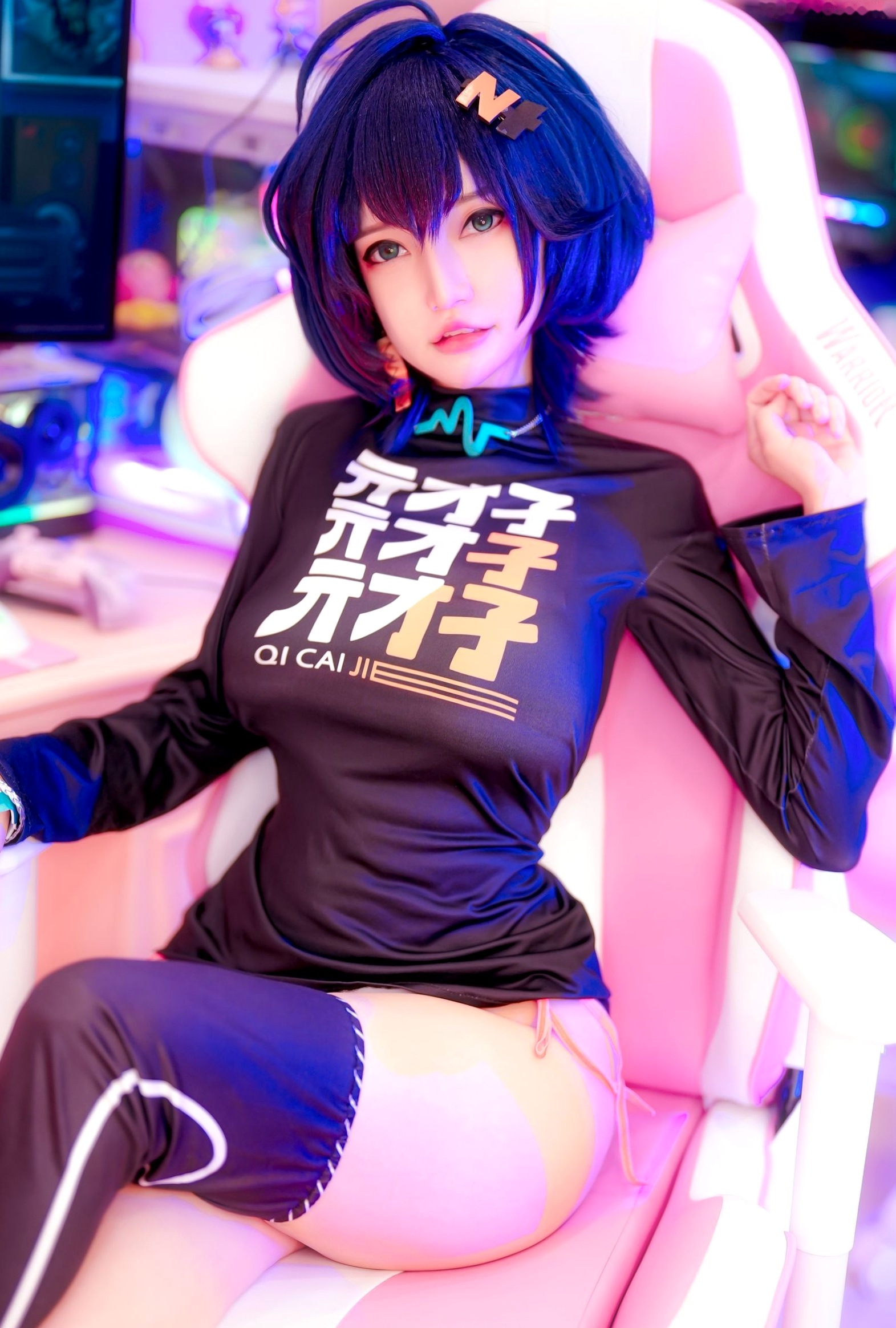 Gallery - Potato-Godzilla-绝区零贝尔Cosplay-电竞房赛博美少女-极致性感私房写真角色扮演性感私房照大尺度诱惑 女神私房照_秀色女神 - image 13