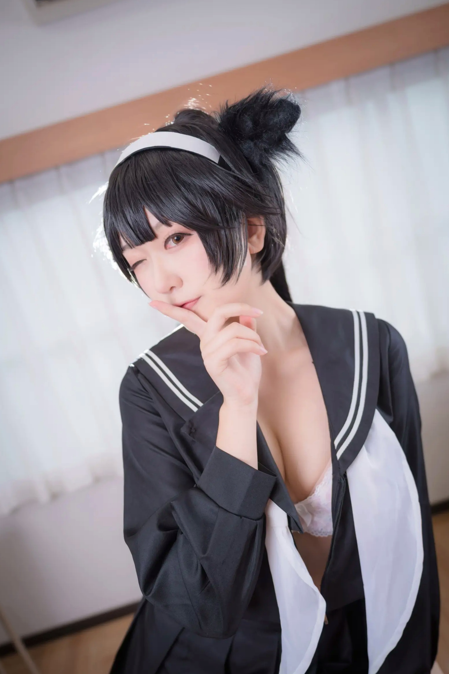 Gallery - 《Yuki亭 - 姐妹的学园罗曼史》猫耳制服少女，黑丝JK诱惑与校园清新风情 [140P]制服黑丝萝莉角色扮演清新 女神私房照_秀色女神 - image 30