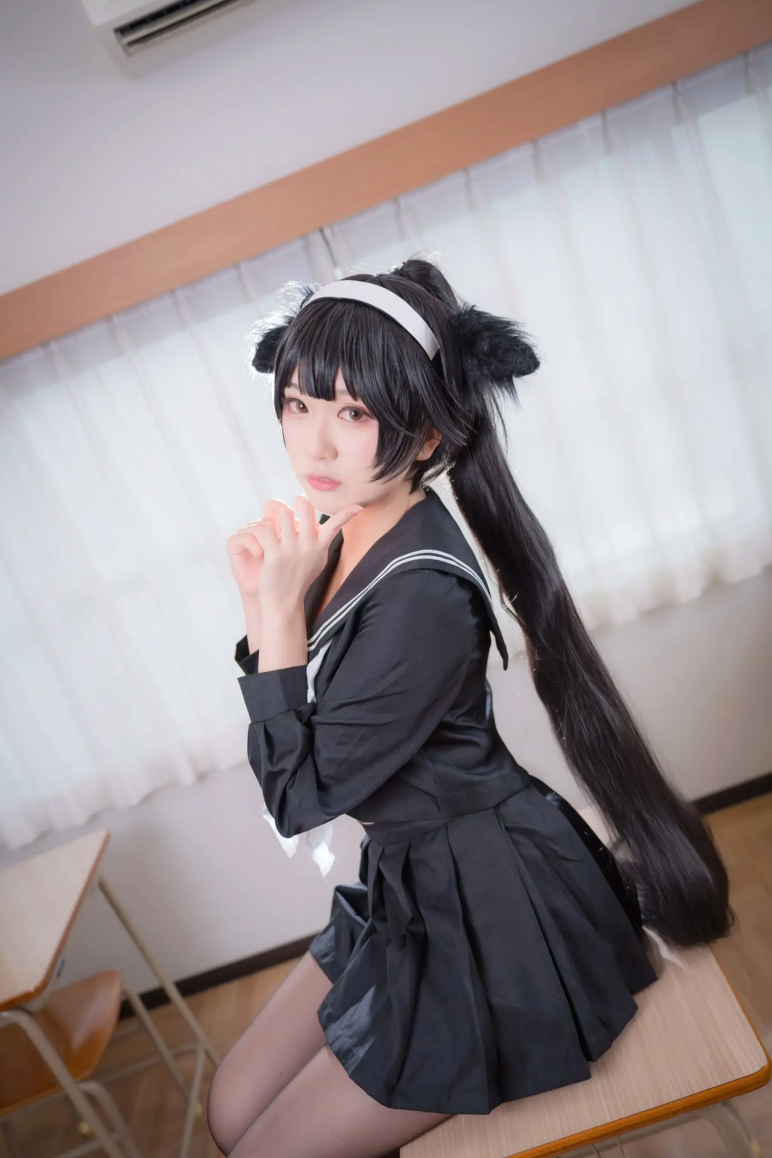 Gallery - 《Yuki亭 - 姐妹的学园罗曼史》猫耳制服少女，黑丝JK诱惑与校园清新风情 [140P]制服黑丝萝莉角色扮演清新 女神私房照_秀色女神 - image 31