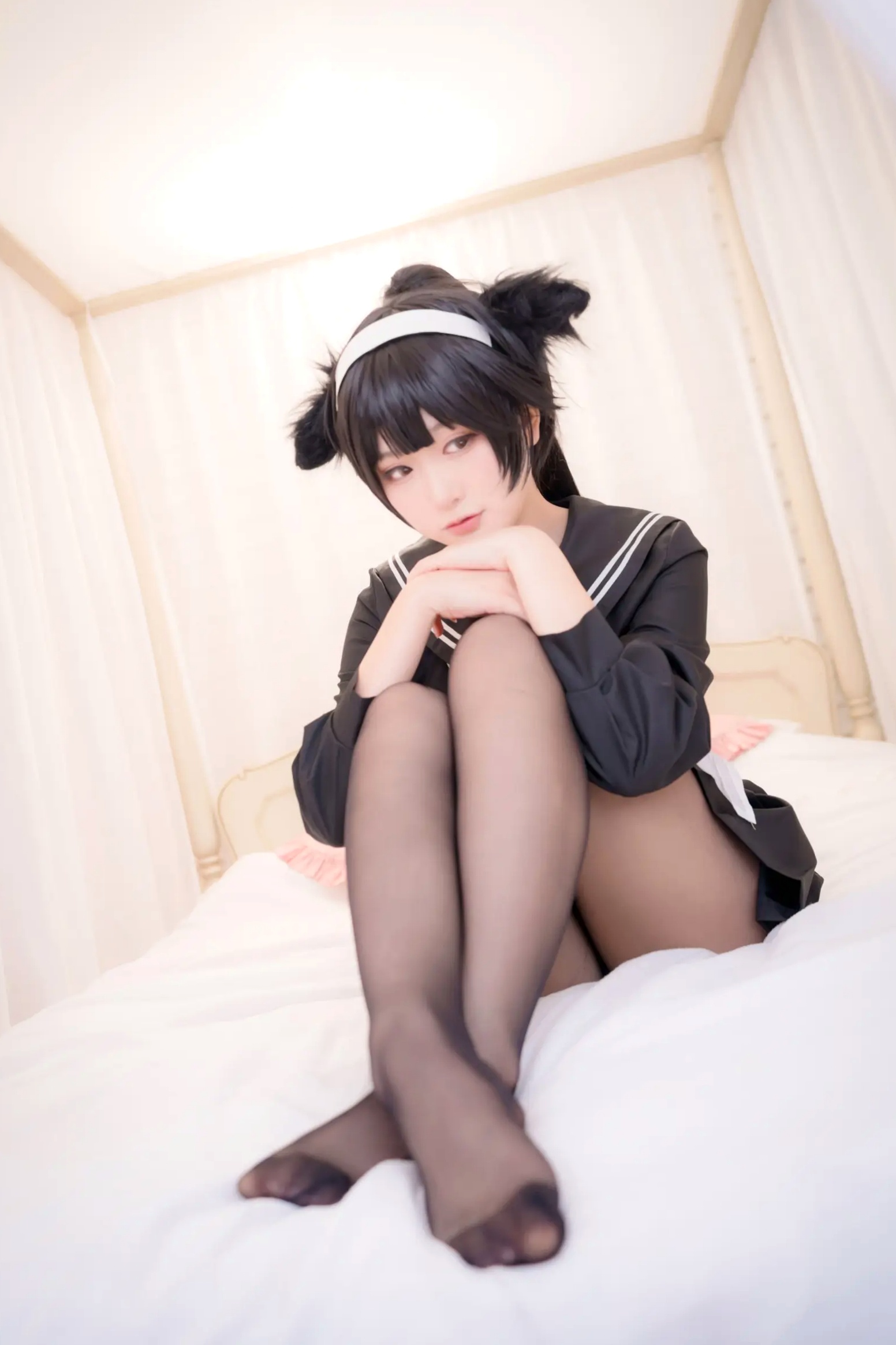 Gallery - 《Yuki亭 - 姐妹的学园罗曼史》猫耳制服少女，黑丝JK诱惑与校园清新风情 [140P]制服黑丝萝莉角色扮演清新 女神私房照_秀色女神 - image 49