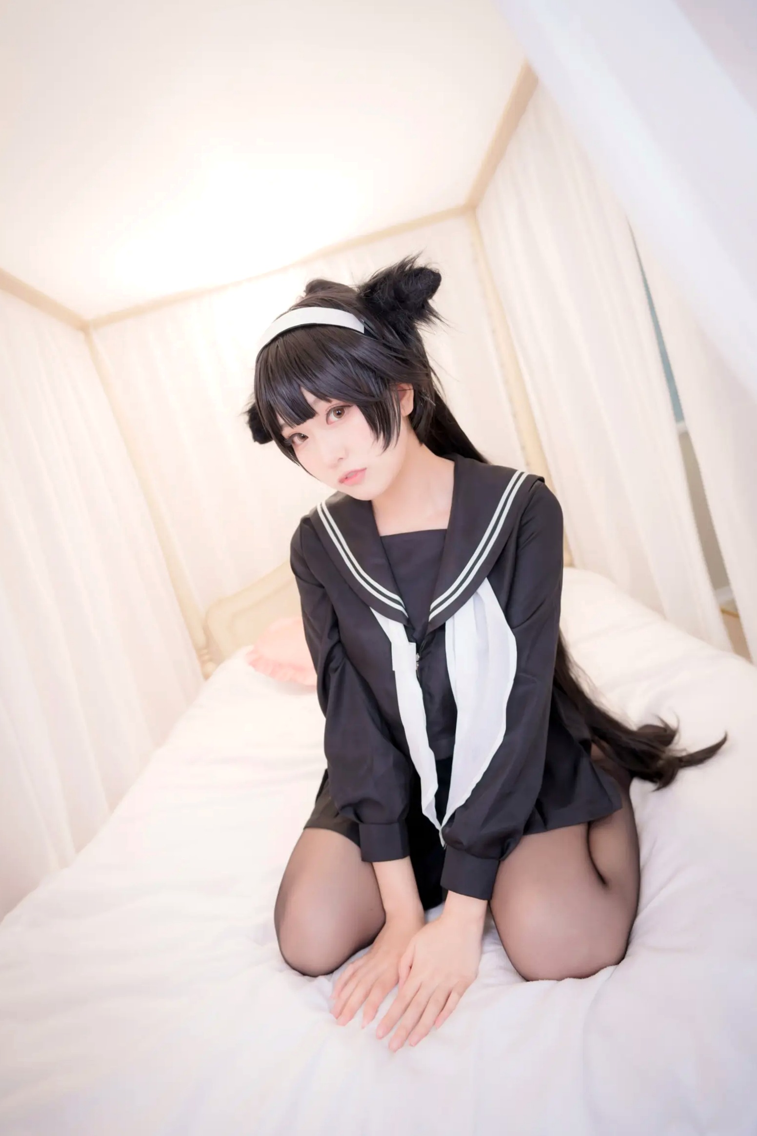 Gallery - 《Yuki亭 - 姐妹的学园罗曼史》猫耳制服少女，黑丝JK诱惑与校园清新风情 [140P]制服黑丝萝莉角色扮演清新 女神私房照_秀色女神 - image 51