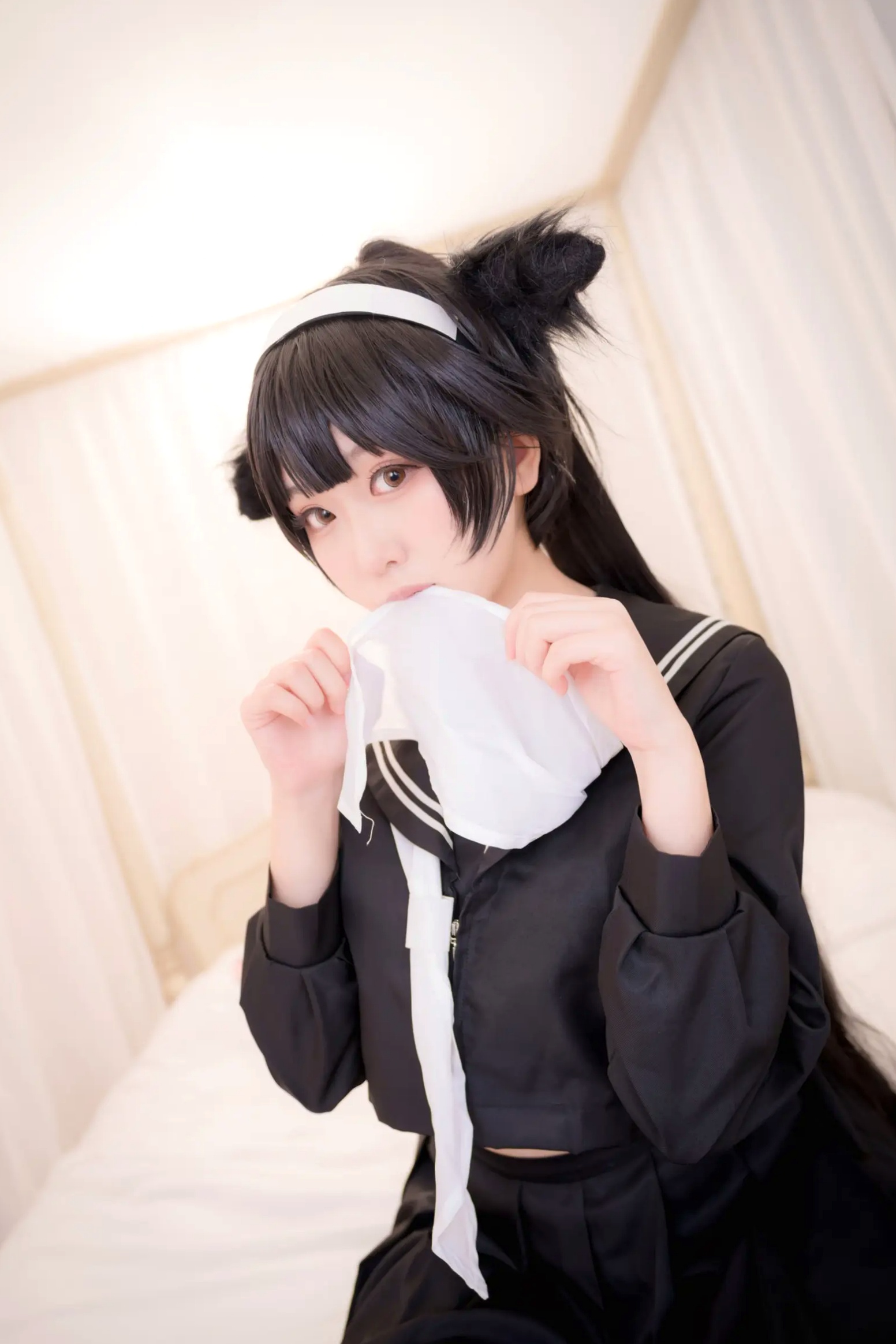 Gallery - 《Yuki亭 - 姐妹的学园罗曼史》猫耳制服少女，黑丝JK诱惑与校园清新风情 [140P]制服黑丝萝莉角色扮演清新 女神私房照_秀色女神 - image 53