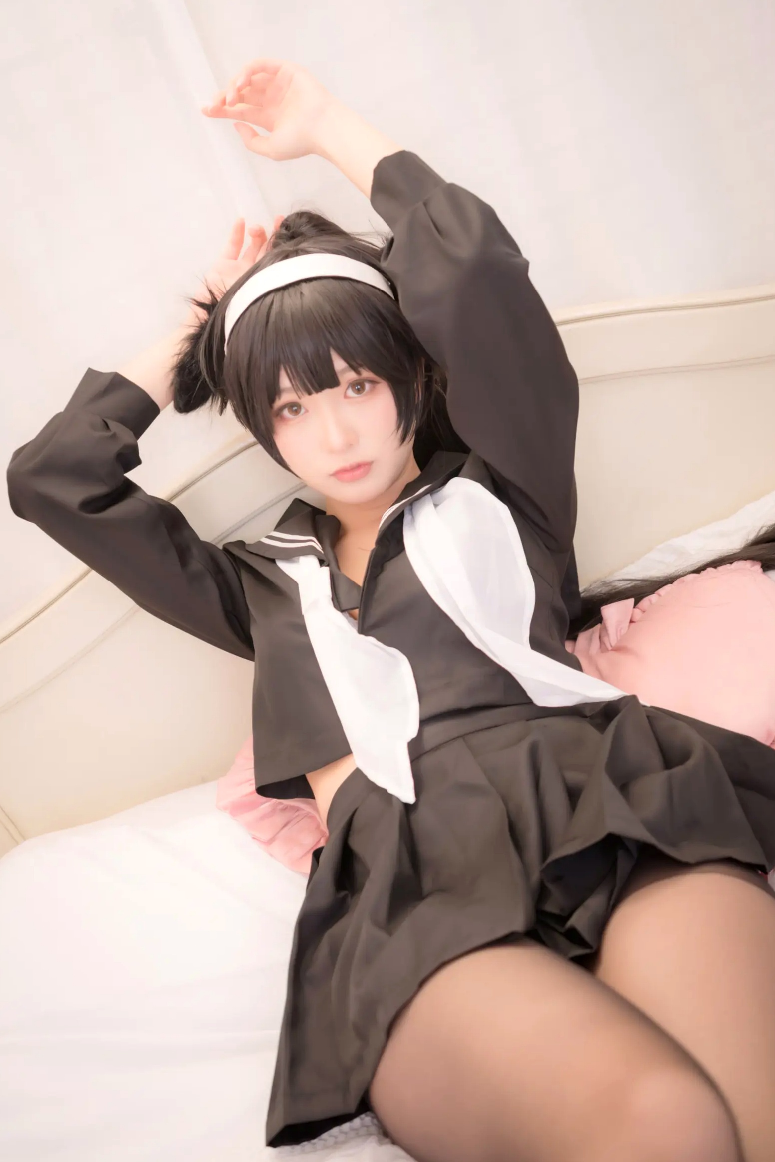 Gallery - 《Yuki亭 - 姐妹的学园罗曼史》猫耳制服少女，黑丝JK诱惑与校园清新风情 [140P]制服黑丝萝莉角色扮演清新 女神私房照_秀色女神 - image 72