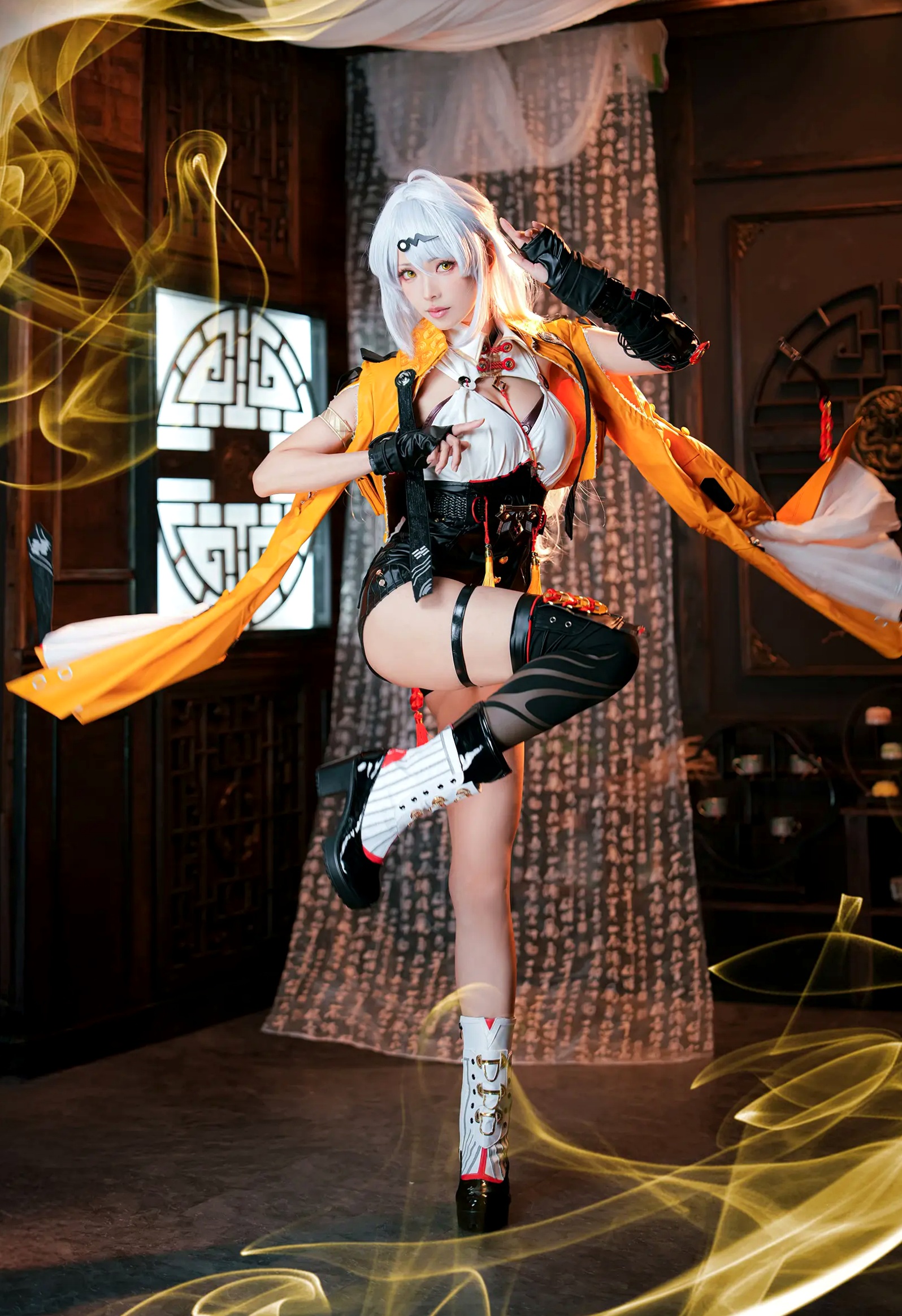 Gallery - Ely_eee(ElyEE子) - Yixuan儀玄 游戏角色Cosplay性感美腿写真 [15P]角色扮演性感美腿气质 女神私房照_秀色女神 - image 8