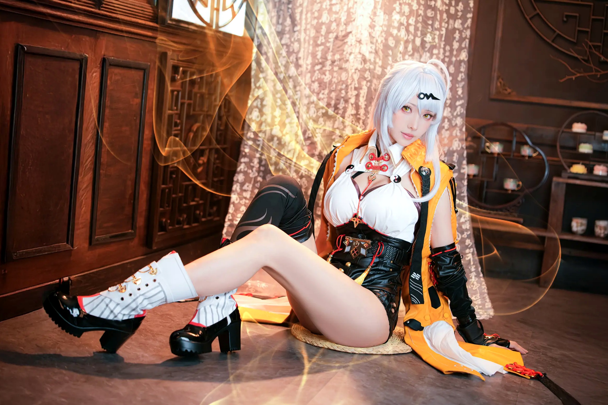 Gallery - Ely_eee(ElyEE子) - Yixuan儀玄 游戏角色Cosplay性感美腿写真 [15P]角色扮演性感美腿气质 女神私房照_秀色女神 - image 9