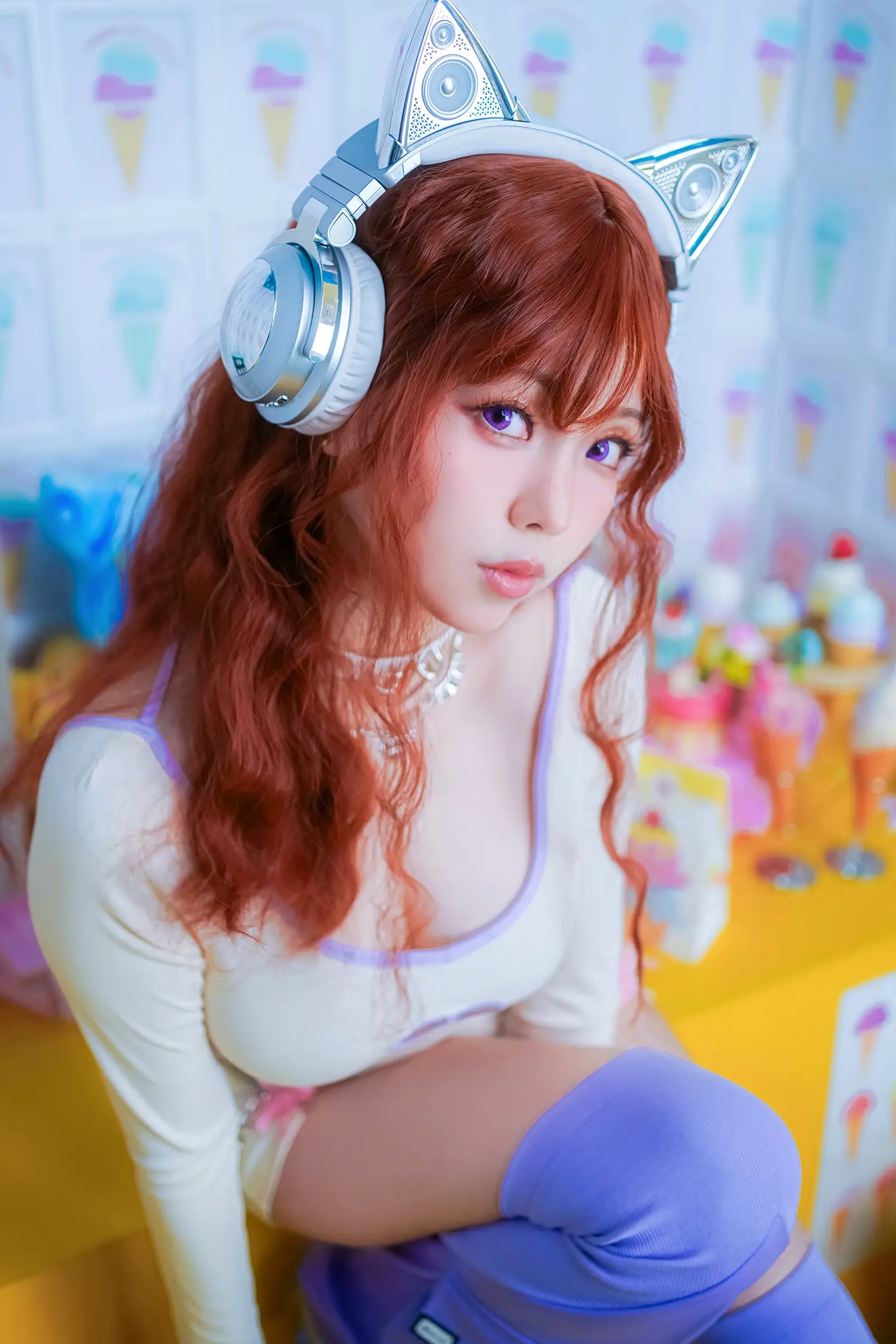 Gallery - Ely_eee(ElyEE子) - 二次元Y2K猫音甜心角色扮演，全套25P高颜值美少女写真萌系角色扮演性感极品 女神私房照_秀色女神 - image 11