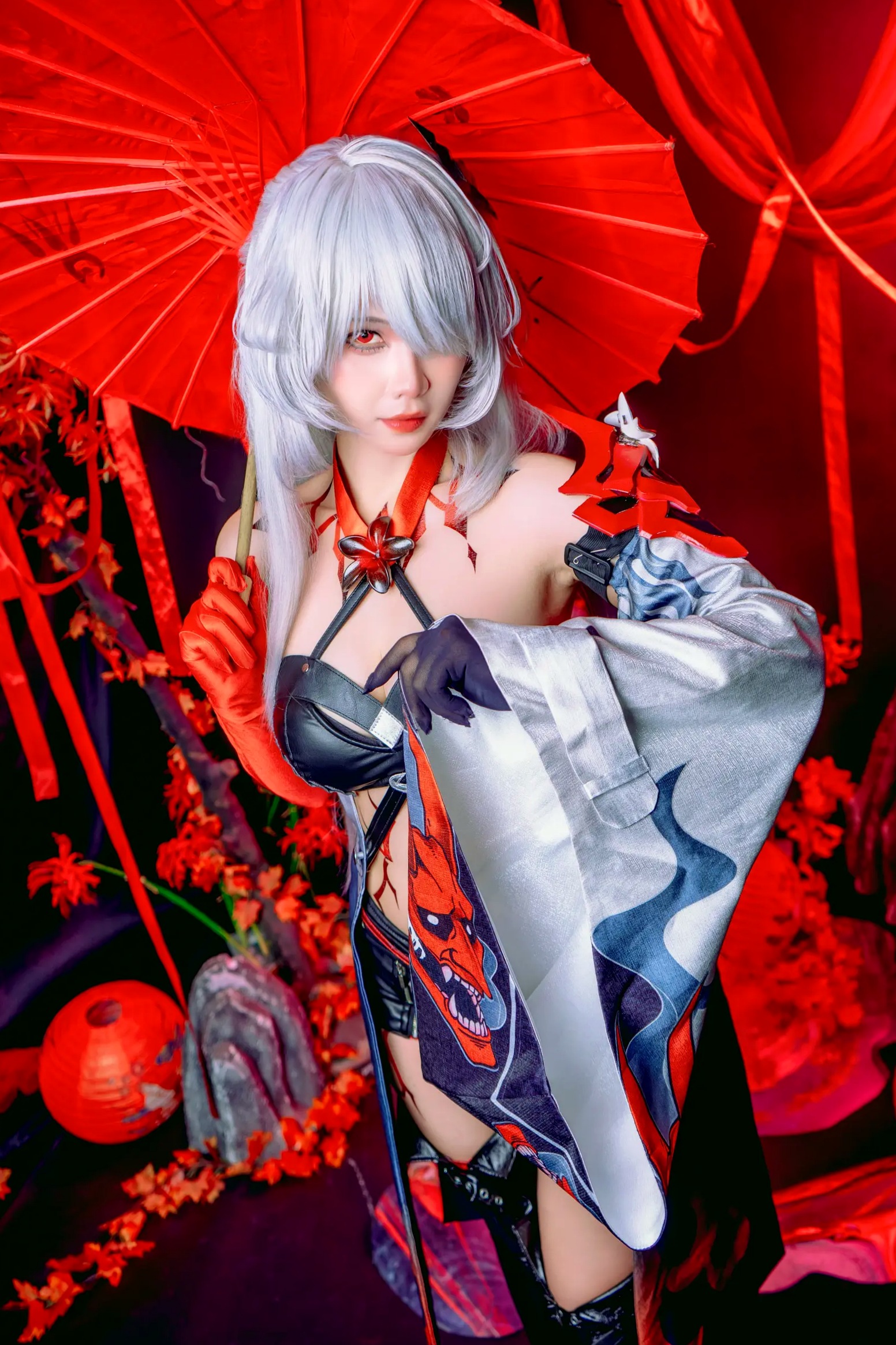 Gallery - Pyon - 黄泉 Acheron 崩坏星穹铁道 COS，性感御姐角色扮演私房摄影大作角色扮演性感私房照大尺度冷艳诱惑 女神私房照_秀色女神 - image 39