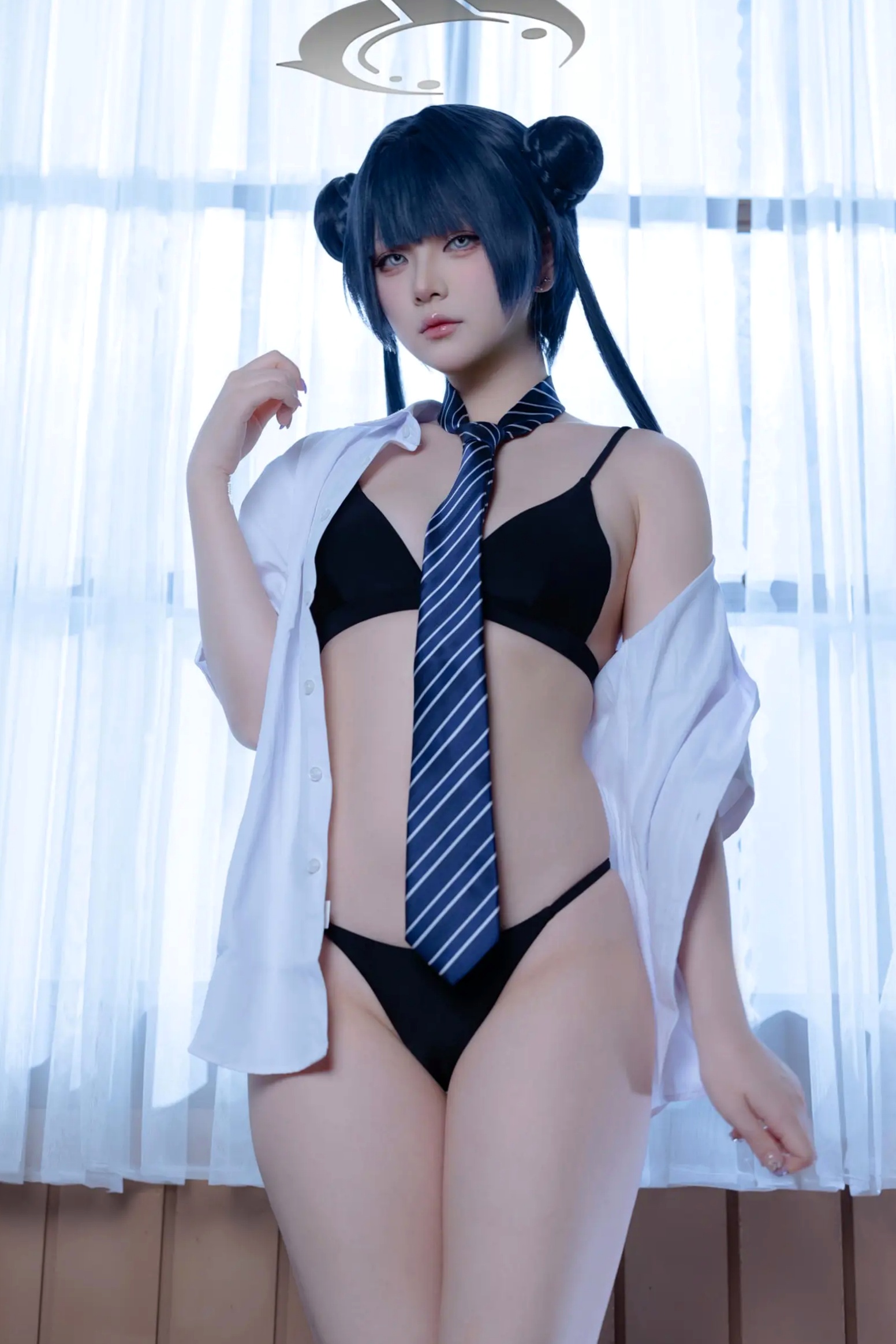 Gallery - 屿鱼 - 蔚蓝档案 妃咲COS 沉浸式绝美JK校服教室制服诱惑 大尺度女神写真合集 [61P]角色扮演校服制服清纯私房照 女神私房照_秀色女神 - image 21