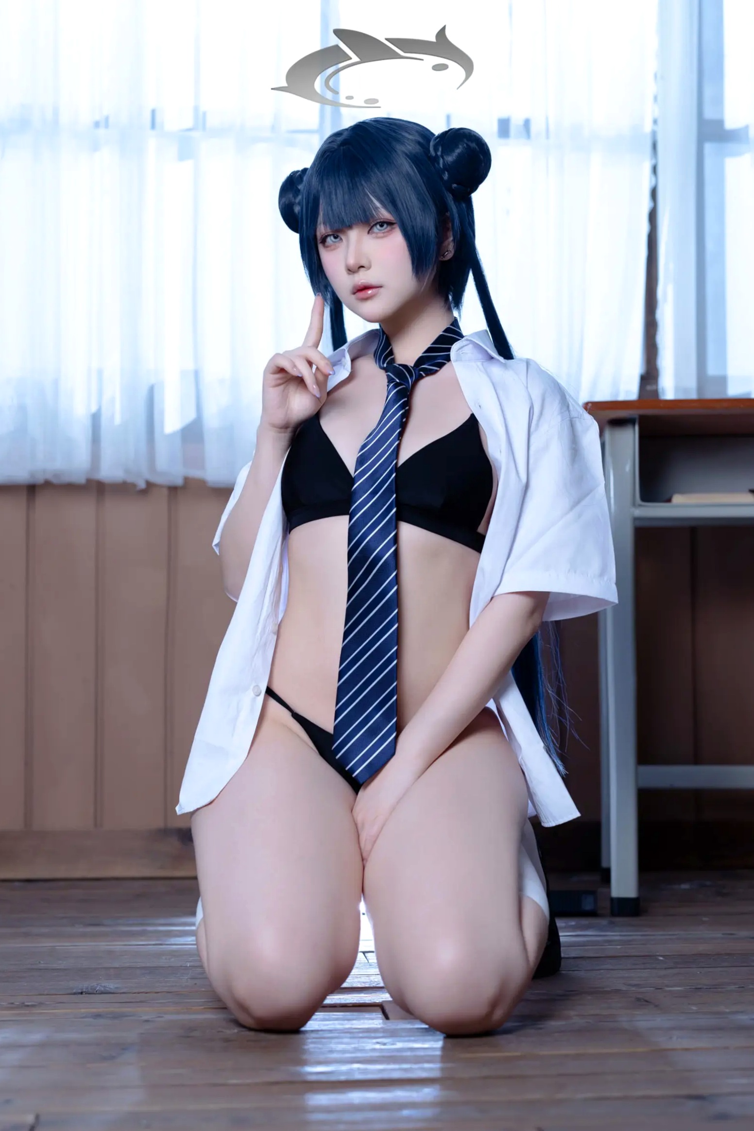 Gallery - 屿鱼 - 蔚蓝档案 妃咲COS 沉浸式绝美JK校服教室制服诱惑 大尺度女神写真合集 [61P]角色扮演校服制服清纯私房照 女神私房照_秀色女神 - image 57