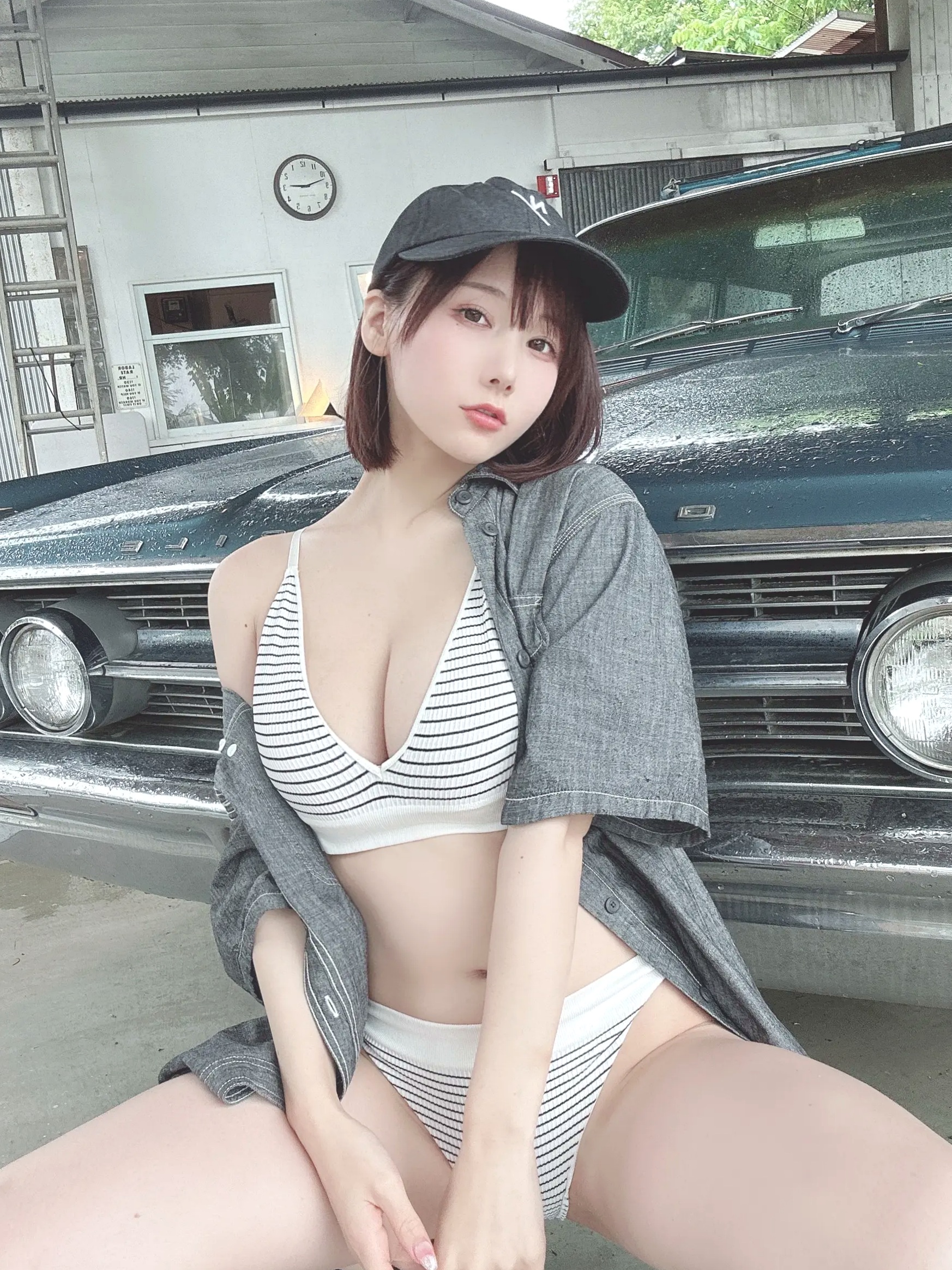 Gallery - けん研(Kenken) 2023.06 Fantia写真合集：清纯童颜、居家内衣、温泉湿身与泳装诱惑童颜巨乳清纯私房照内衣日本 女神私房照_秀色女神 - image 68