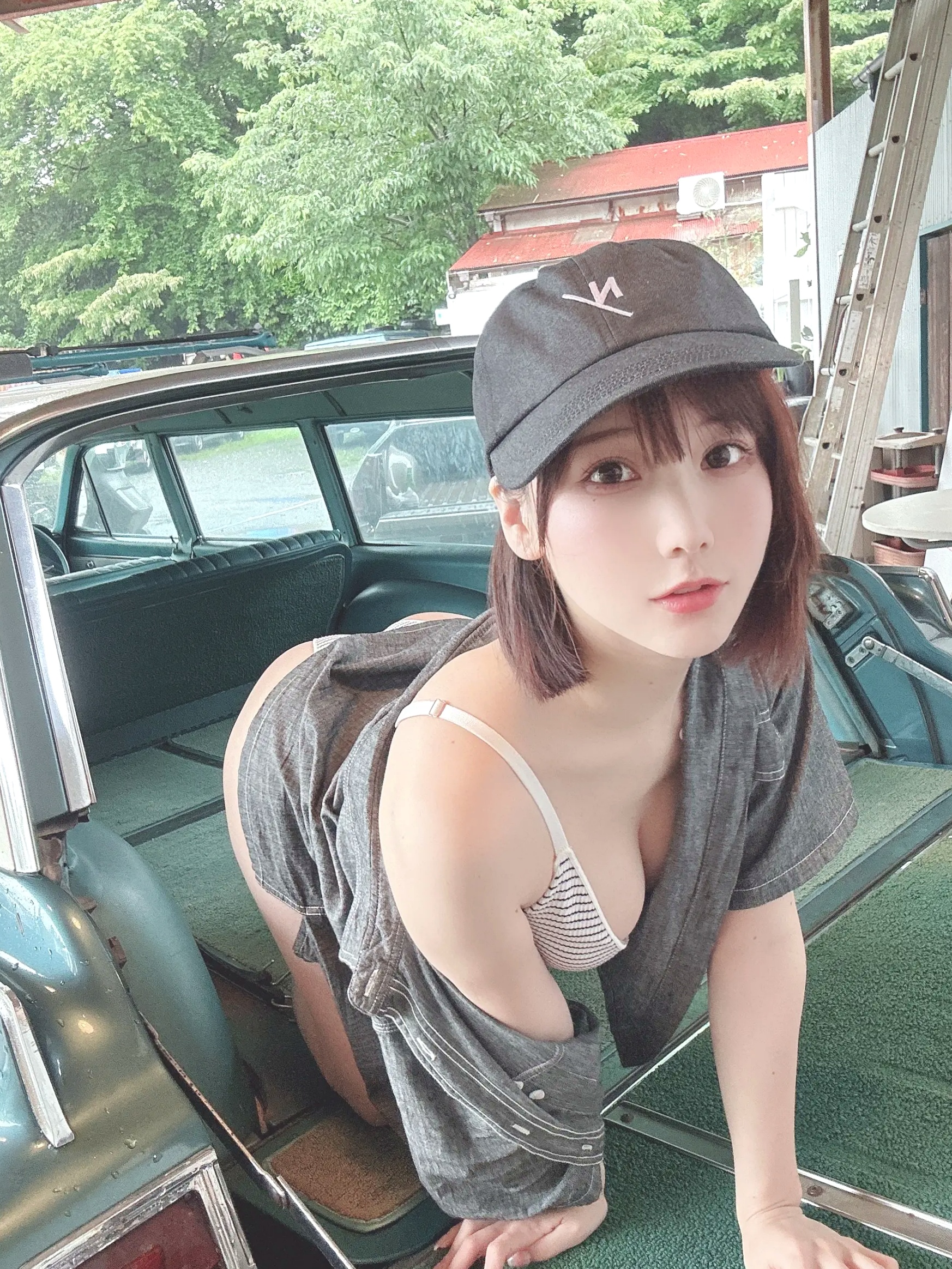 Gallery - けん研(Kenken) 2023.06 Fantia写真合集：清纯童颜、居家内衣、温泉湿身与泳装诱惑童颜巨乳清纯私房照内衣日本 女神私房照_秀色女神 - image 73