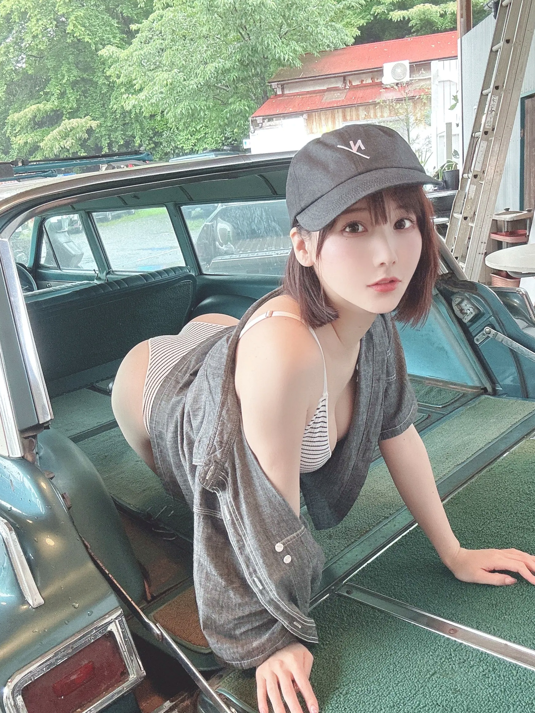 Gallery - けん研(Kenken) 2023.06 Fantia写真合集：清纯童颜、居家内衣、温泉湿身与泳装诱惑童颜巨乳清纯私房照内衣日本 女神私房照_秀色女神 - image 75