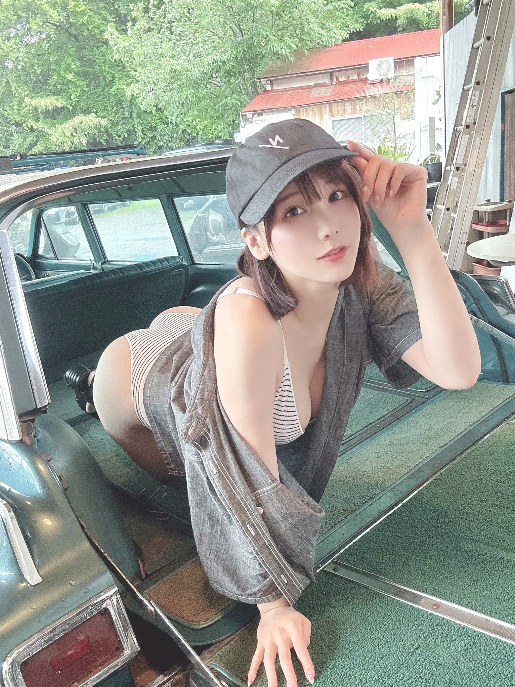 Gallery - けん研(Kenken) 2023.06 Fantia写真合集：清纯童颜、居家内衣、温泉湿身与泳装诱惑童颜巨乳清纯私房照内衣日本 女神私房照_秀色女神 - image 76