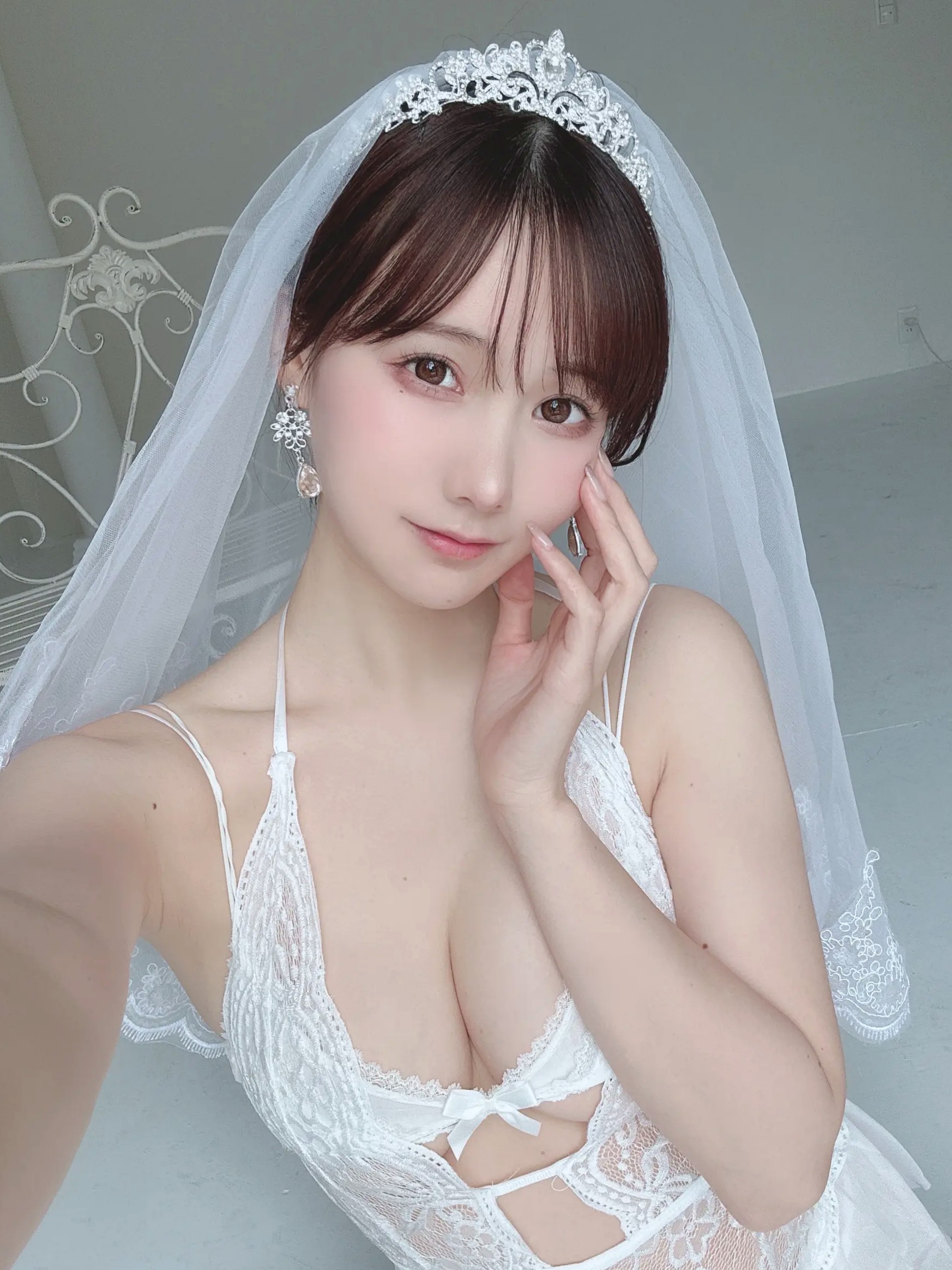 Gallery - けん研(Kenken) 2023.06 Fantia写真合集：清纯童颜、居家内衣、温泉湿身与泳装诱惑童颜巨乳清纯私房照内衣日本 女神私房照_秀色女神 - image 116
