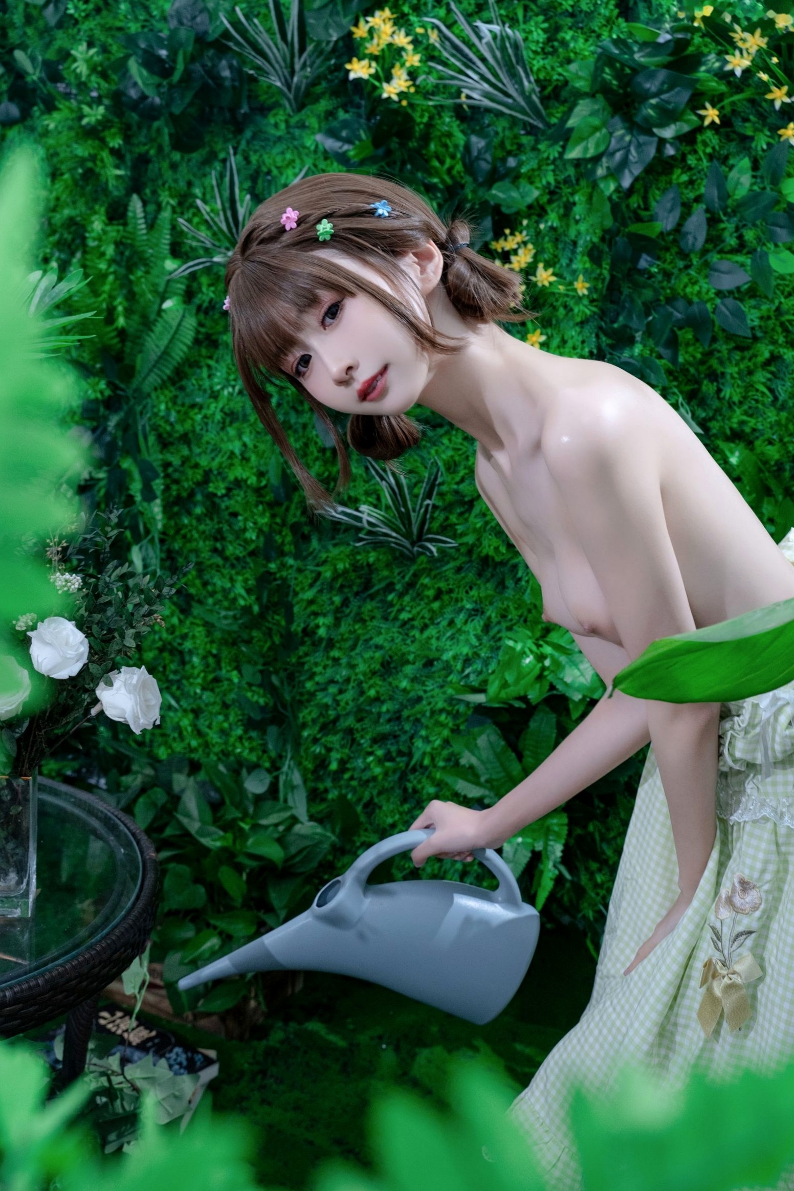 Gallery - 花音栗子-森林冒险计划：清纯少女萌系私房照，治愈系绿意森林大尺度唯美写真萌系清纯私房照大尺度治愈系 女神私房照_秀色女神 - image 25