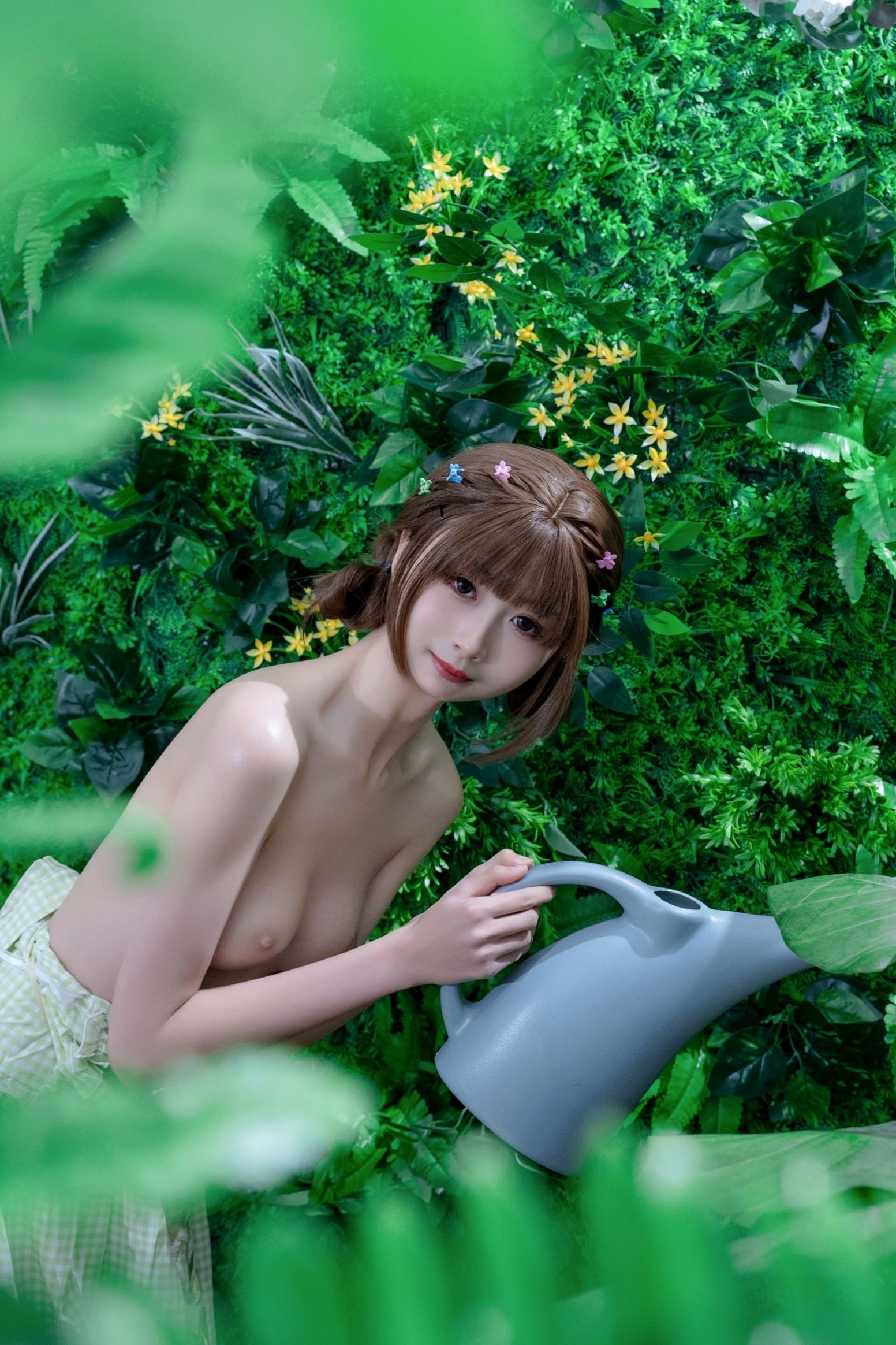 Gallery - 花音栗子-森林冒险计划：清纯少女萌系私房照，治愈系绿意森林大尺度唯美写真萌系清纯私房照大尺度治愈系 女神私房照_秀色女神 - image 26