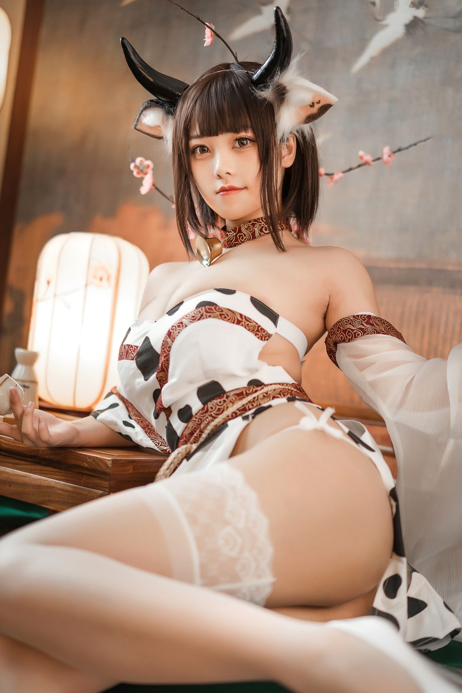 Gallery - 蜜汁猫裘-086-奶牛：软萌奶牛Cosplay私房写真，极致性感魅力主题角色扮演性感诱惑私房照萌系 女神私房照_秀色女神 - image 2