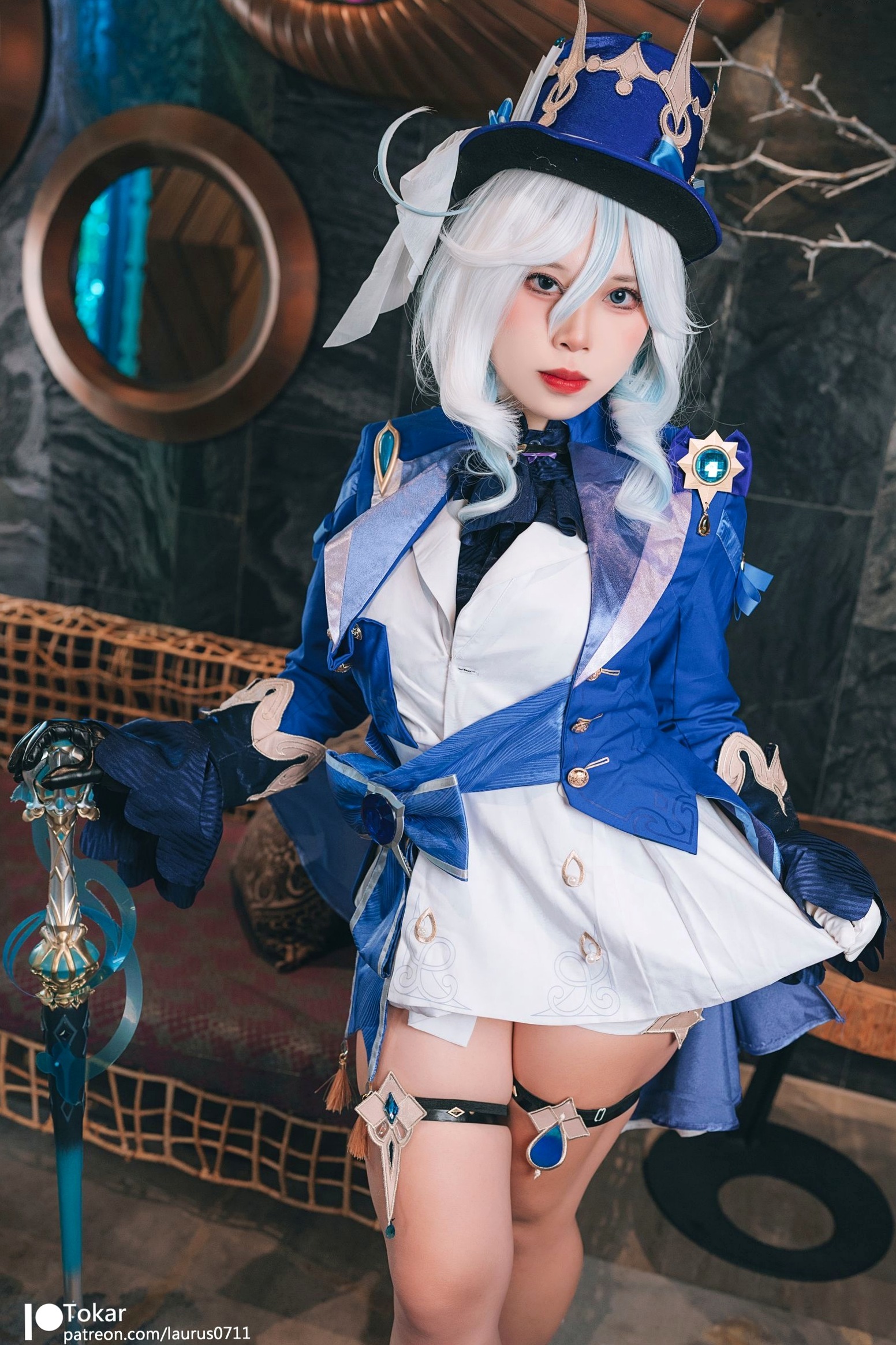 Gallery - Tokar浵卡-芙宁娜Furina原神Cosplay-大胆演出与高还原度视觉盛宴-高品质私房摄影大尺度套图角色扮演大尺度性感御女郎 - Royal Lady  女神私房照_秀色女神 - image 1