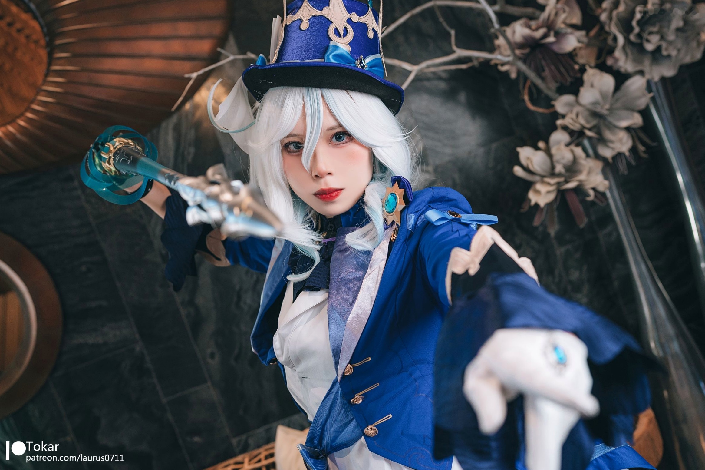 Gallery - Tokar浵卡-芙宁娜Furina原神Cosplay-大胆演出与高还原度视觉盛宴-高品质私房摄影大尺度套图角色扮演大尺度性感御女郎 - Royal Lady  女神私房照_秀色女神 - image 5