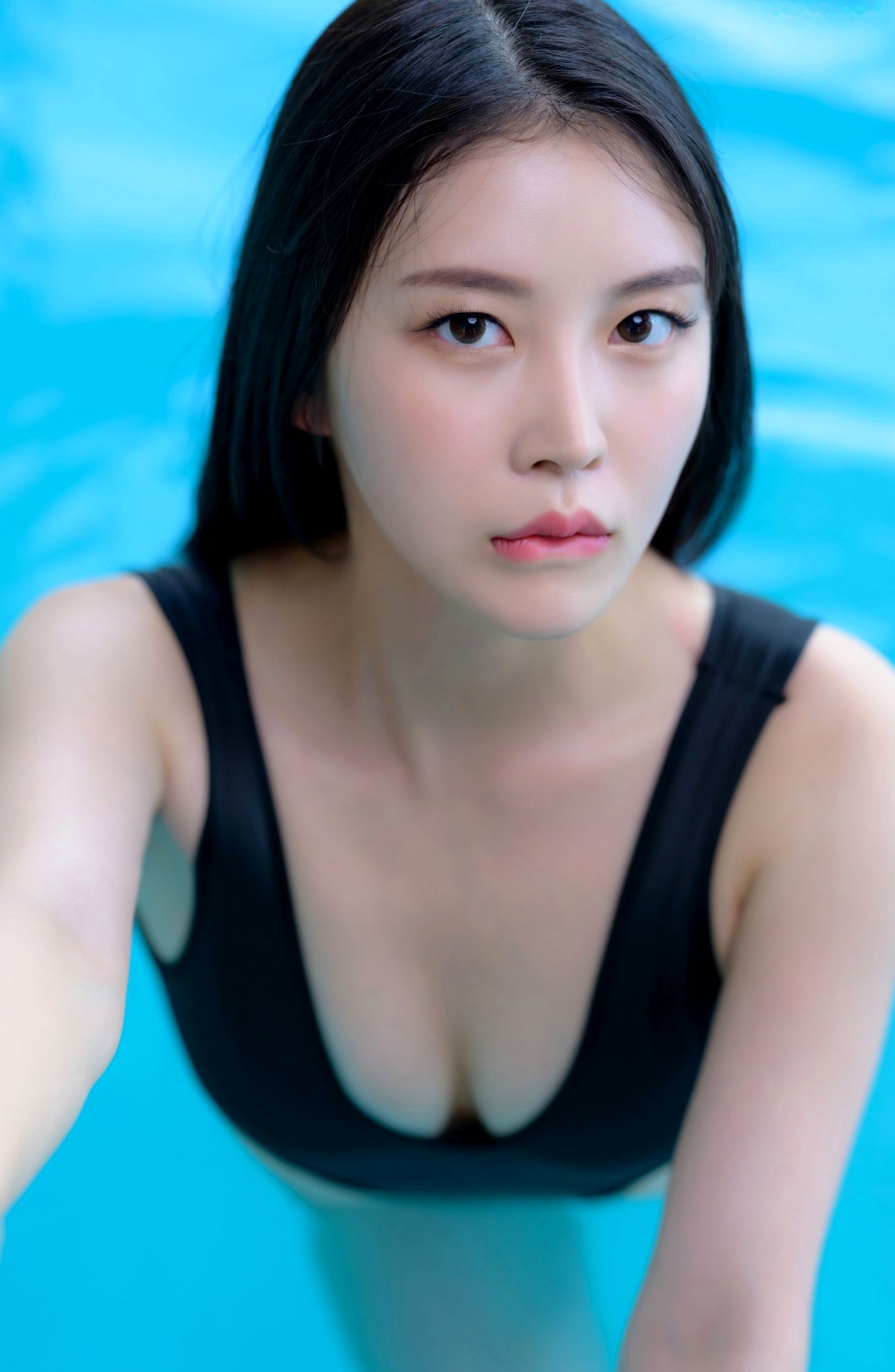 Gallery - 韩国美女SuHee私房大尺度写真：极品身材白嫩肌肤，床上诱惑性感睡衣与泳装湿身魅影性感私房照极品韩国诱惑 女神私房照_秀色女神 - image 49