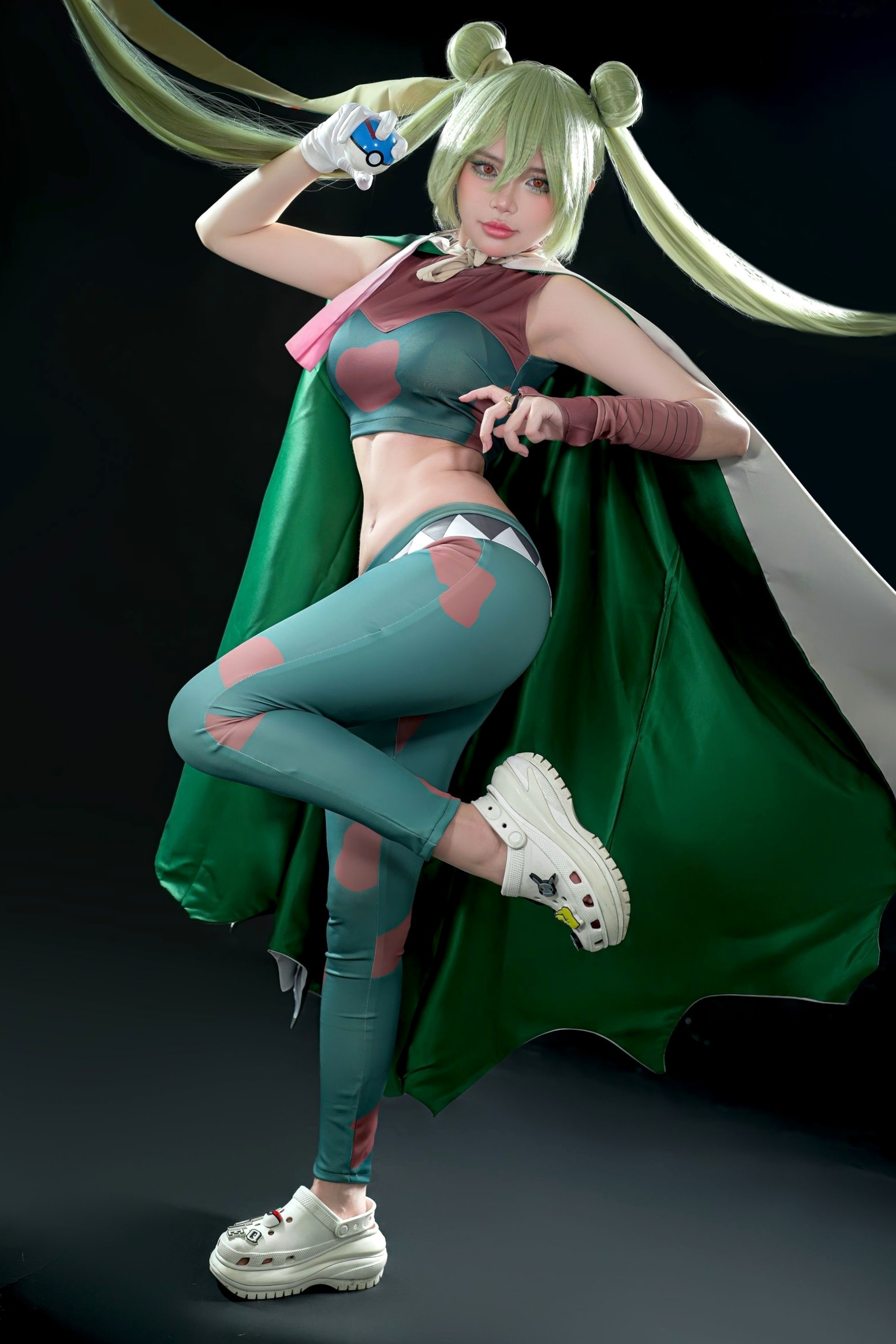 Gallery - ZinieQ-宝可梦训练家初音未来私房Cosplay-大尺度性感诱惑-Project-Voltage-Pokemon性感诱惑角色扮演大尺度美腿 女神私房照_秀色女神 - image 1