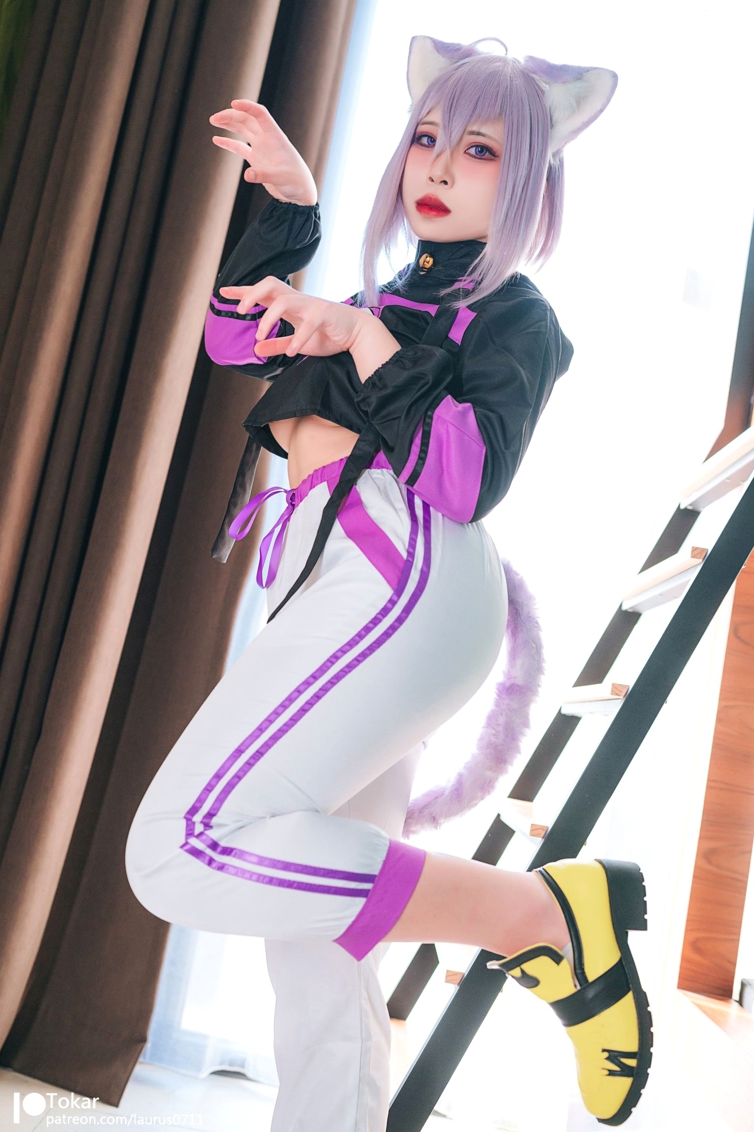 Gallery - Tokar浵卡-猫又小粥Cosplay：还原度超高，二次元动漫画风，萌系少女，可爱猫娘角色扮演萌系角色扮演萝莉清纯 女神私房照_秀色女神 - image 1