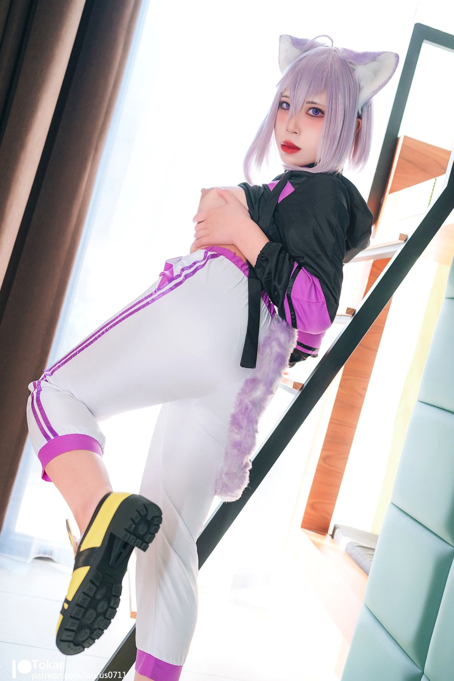 Gallery - Tokar浵卡-猫又小粥Cosplay：还原度超高，二次元动漫画风，萌系少女，可爱猫娘角色扮演萌系角色扮演萝莉清纯 女神私房照_秀色女神 - image 10