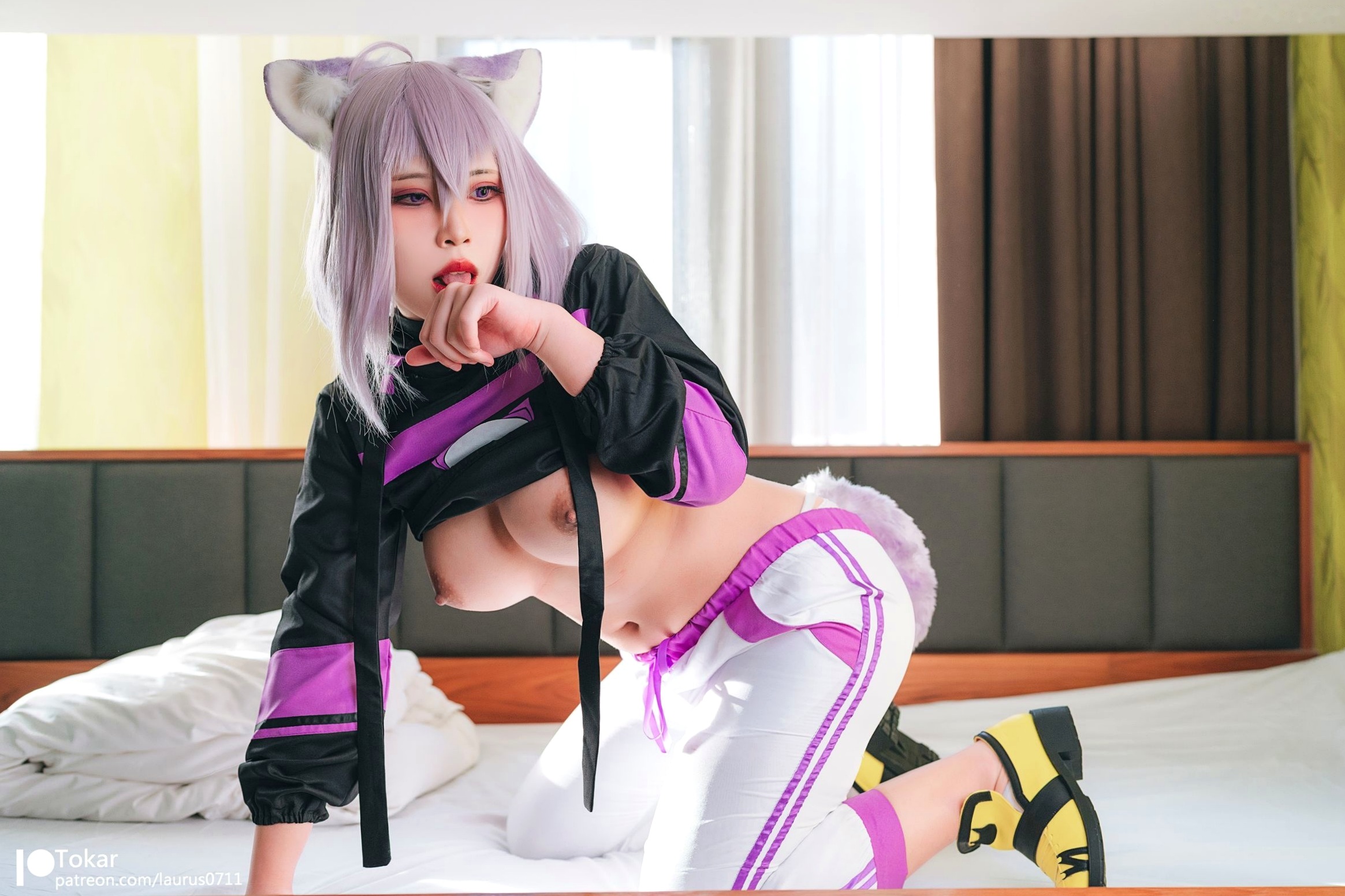 Gallery - Tokar浵卡-猫又小粥Cosplay：还原度超高，二次元动漫画风，萌系少女，可爱猫娘角色扮演萌系角色扮演萝莉清纯 女神私房照_秀色女神 - image 20