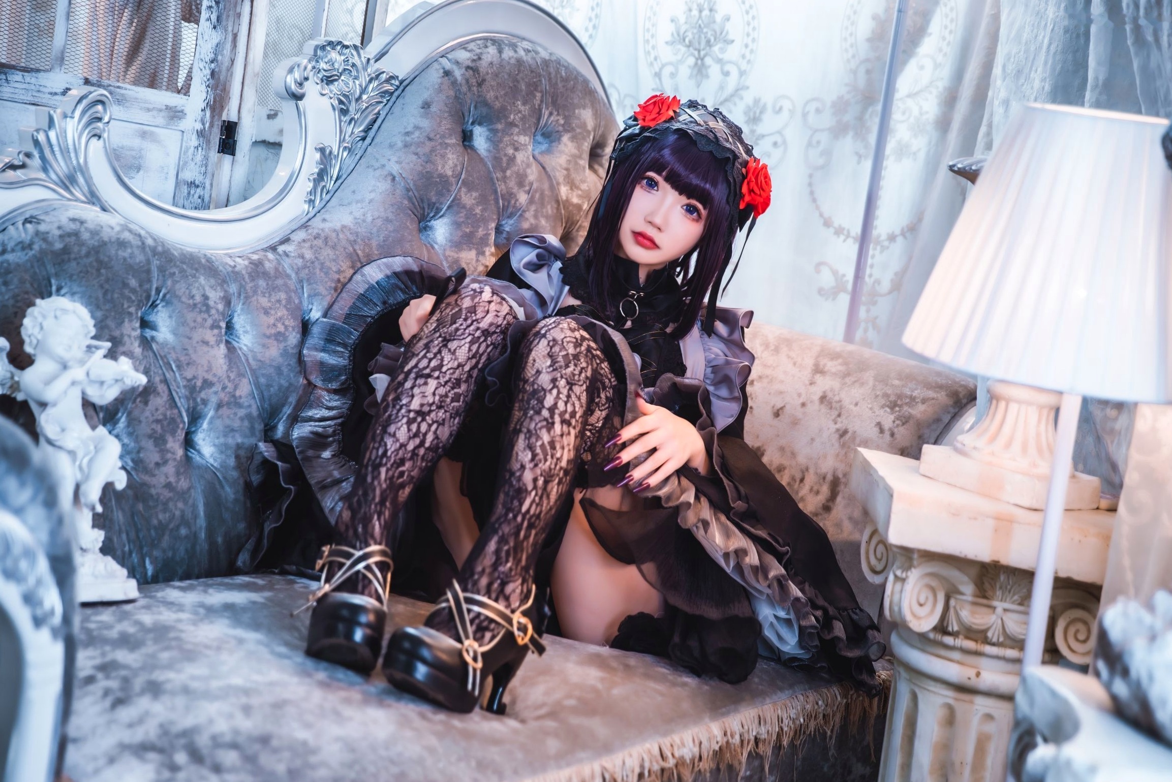 Gallery - 雪晴Astra-黑江雫 女神私房照_秀色女神 - image 4