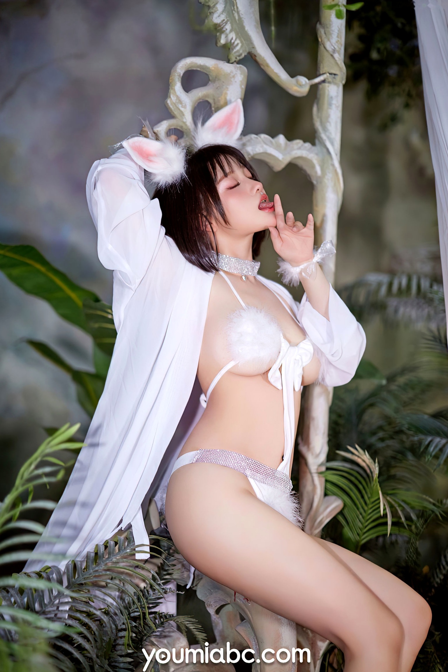 Gallery - YouMi尤蜜-尹兒《欲兔东升》：中秋主题兔女郎，白嫩肌肤极品私房，绝美清纯与性感诱惑并存尤蜜荟 - Chiness Model 性感角色扮演诱惑私房照 女神私房照_秀色女神 - image 26