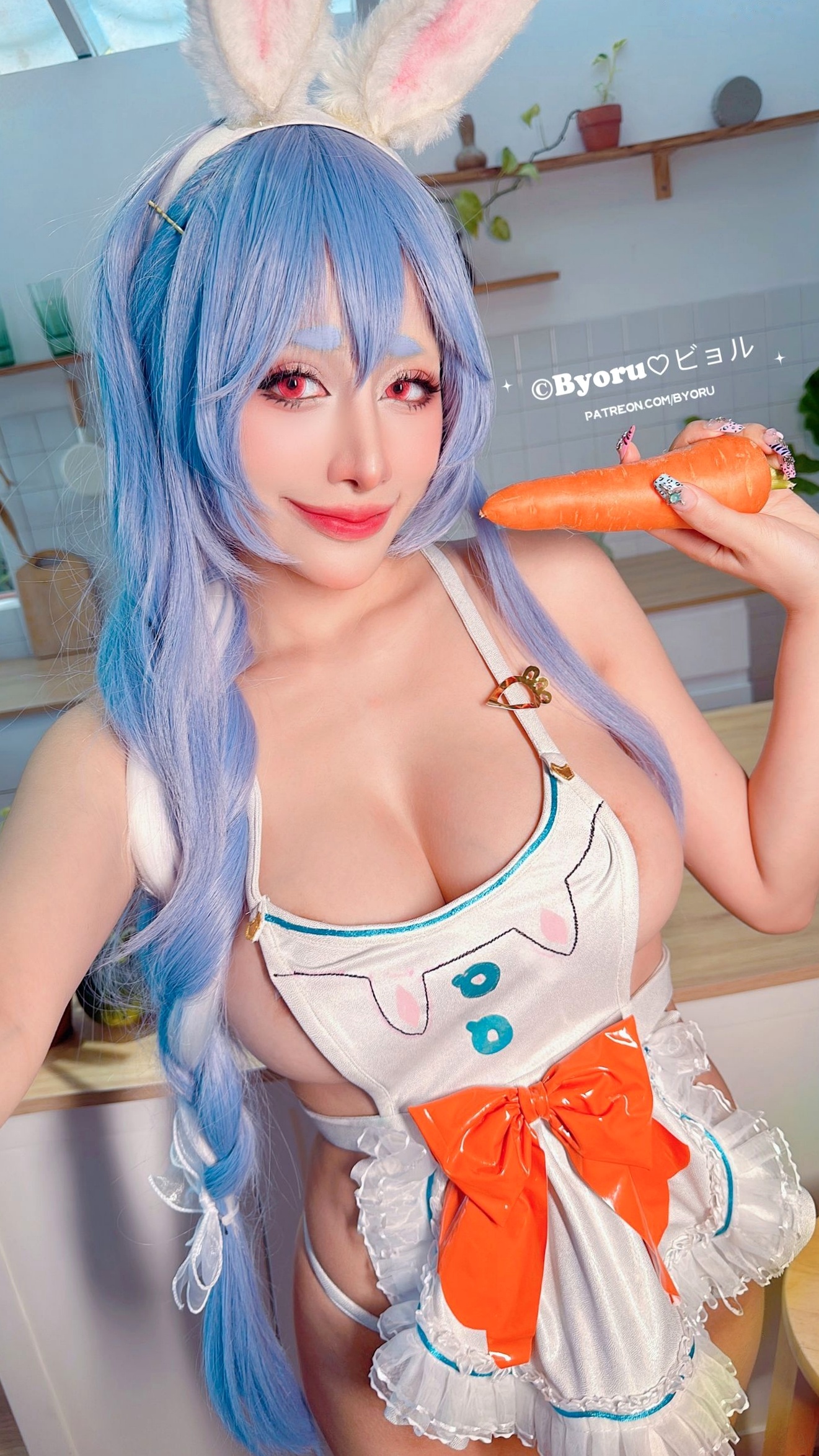 Gallery - Byoru-兔田佩克拉-Pekomama-Hololive-厨房居家私房Cosplay-大尺度诱惑角色扮演诱惑私房照大尺度女神 女神私房照_秀色女神 - image 5