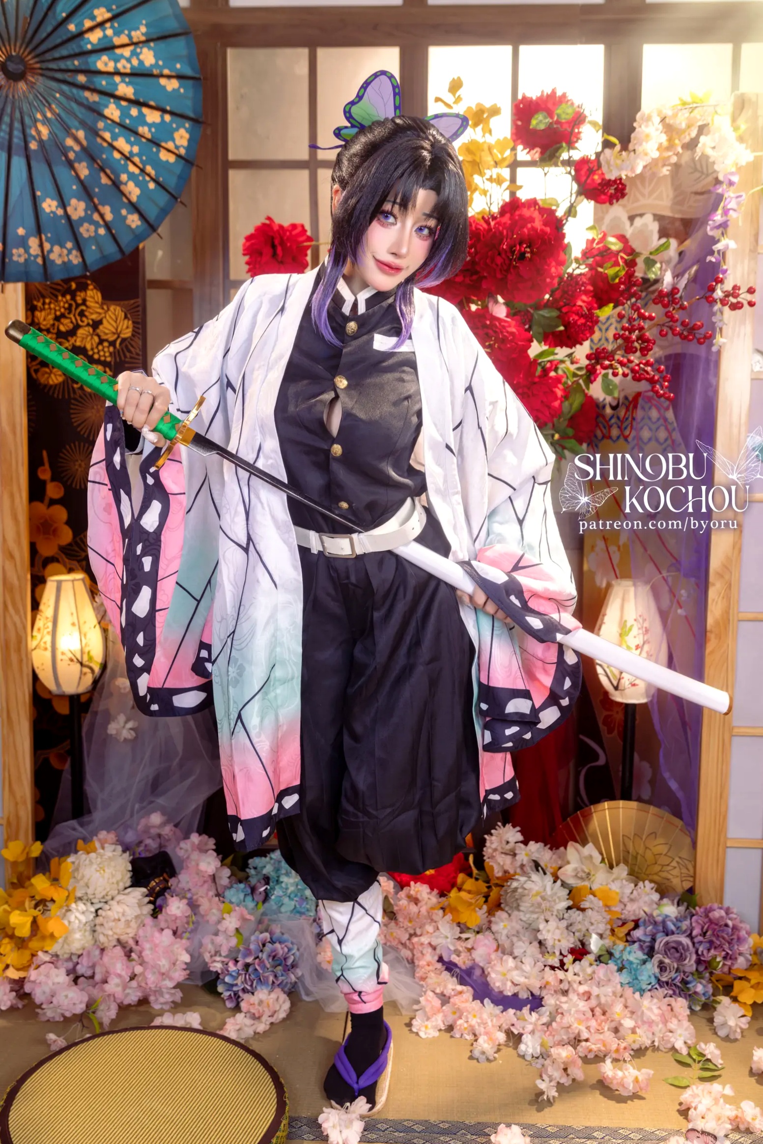 Gallery - Byoru - 《鬼灭之刃》蝴蝶忍COSPLAY角色扮演 - 大尺度精选写真集 [71P]角色扮演大尺度性感 女神私房照_秀色女神 - image 3