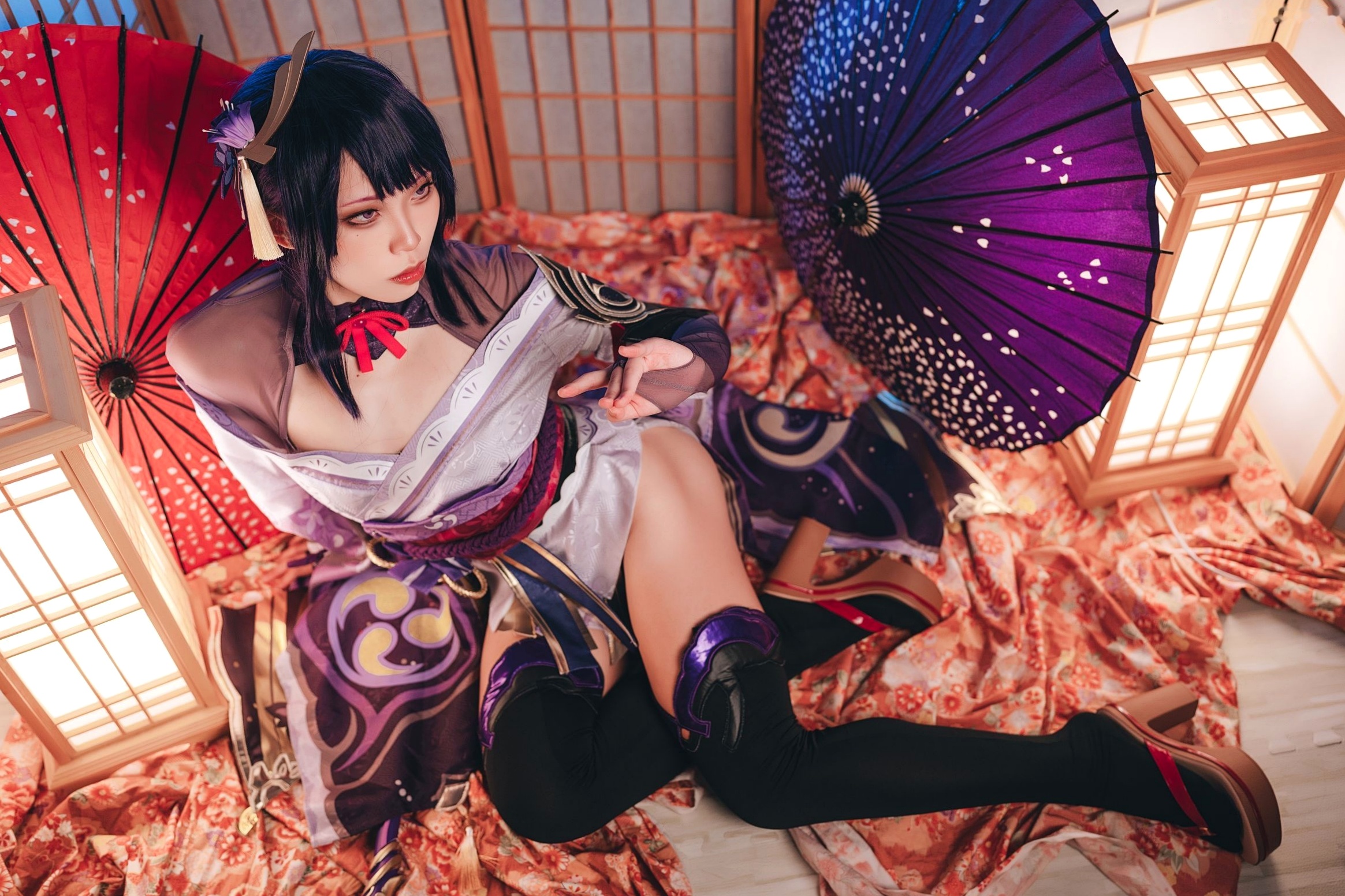 Gallery - Tokar浵卡-雷电将军精美Cosplay，极致还原大尺度私房视觉盛宴角色扮演诱惑大尺度冷艳 女神私房照_秀色女神 - image 1