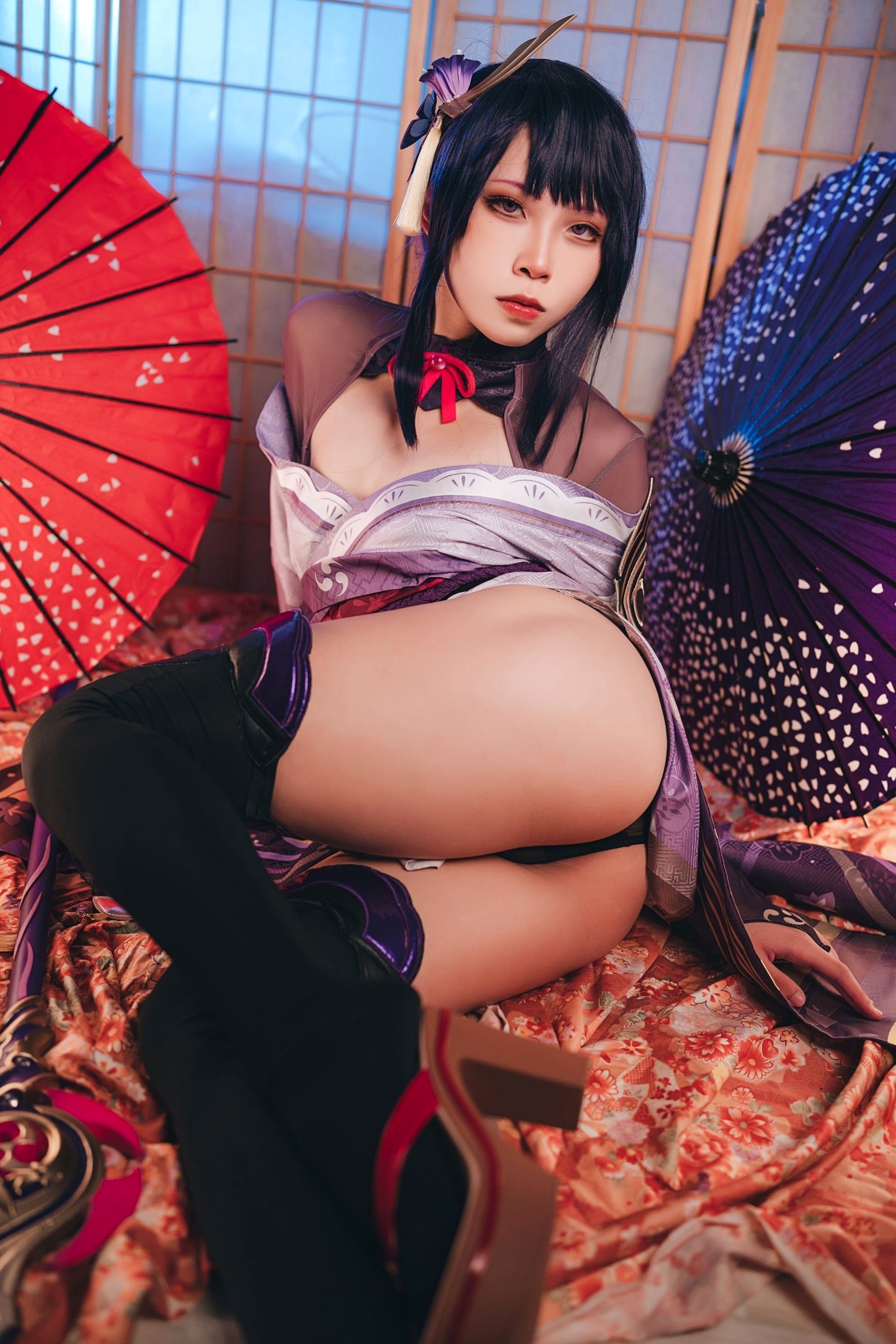 Gallery - Tokar浵卡-雷电将军精美Cosplay，极致还原大尺度私房视觉盛宴角色扮演诱惑大尺度冷艳 女神私房照_秀色女神 - image 3