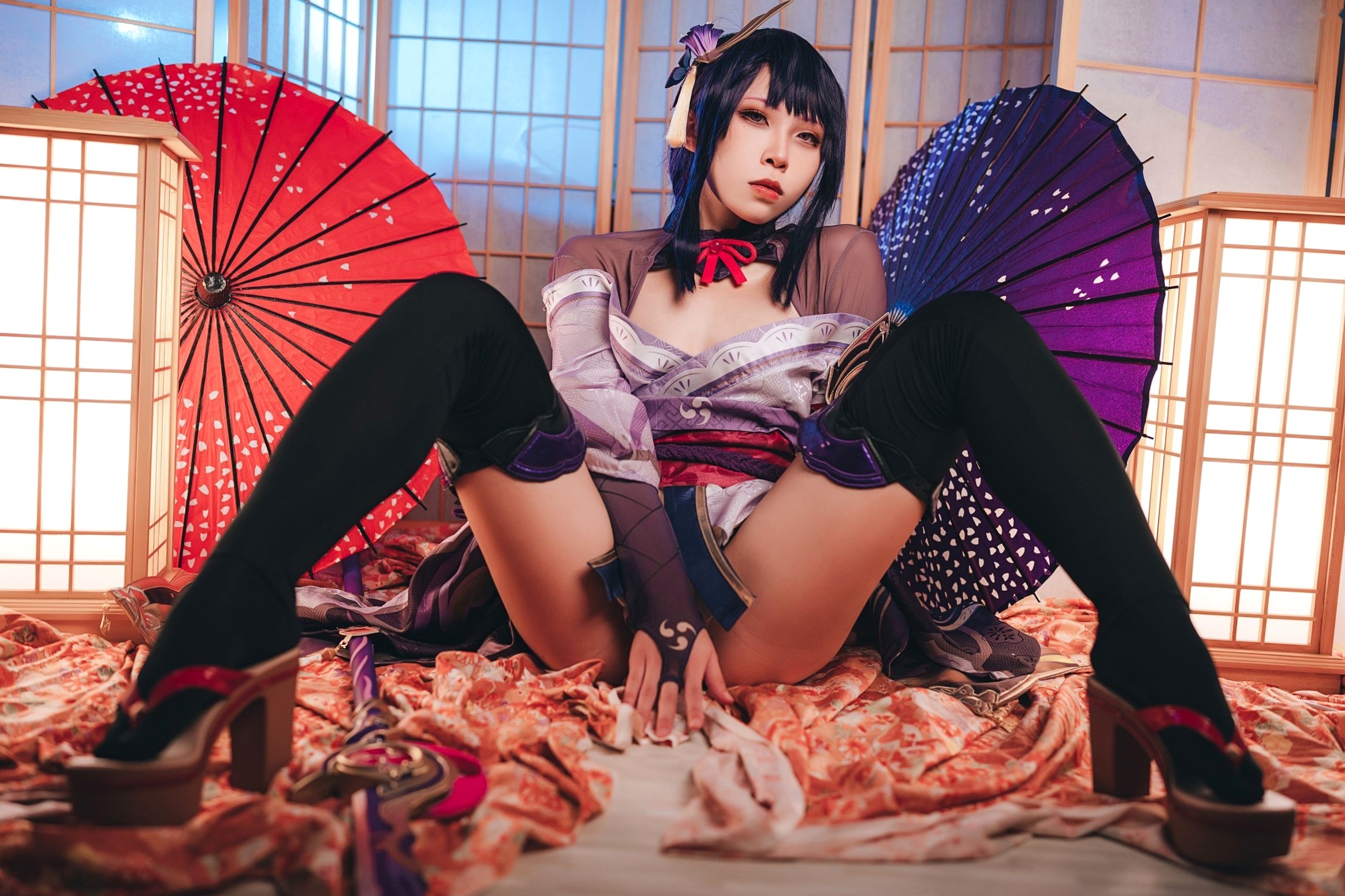 Gallery - Tokar浵卡-雷电将军精美Cosplay，极致还原大尺度私房视觉盛宴角色扮演诱惑大尺度冷艳 女神私房照_秀色女神 - image 6