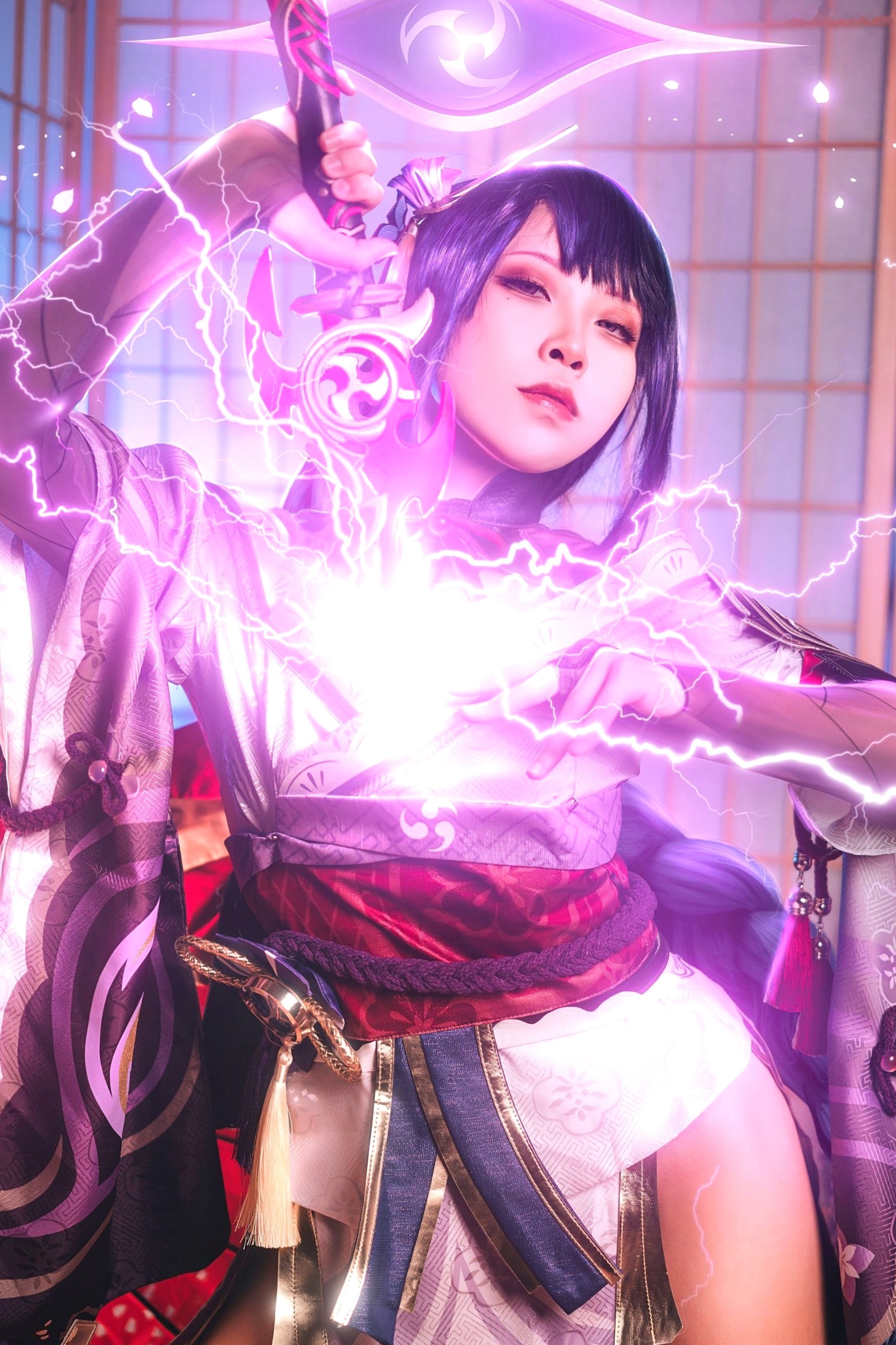 Gallery - Tokar浵卡-雷电将军精美Cosplay，极致还原大尺度私房视觉盛宴角色扮演诱惑大尺度冷艳 女神私房照_秀色女神 - image 10