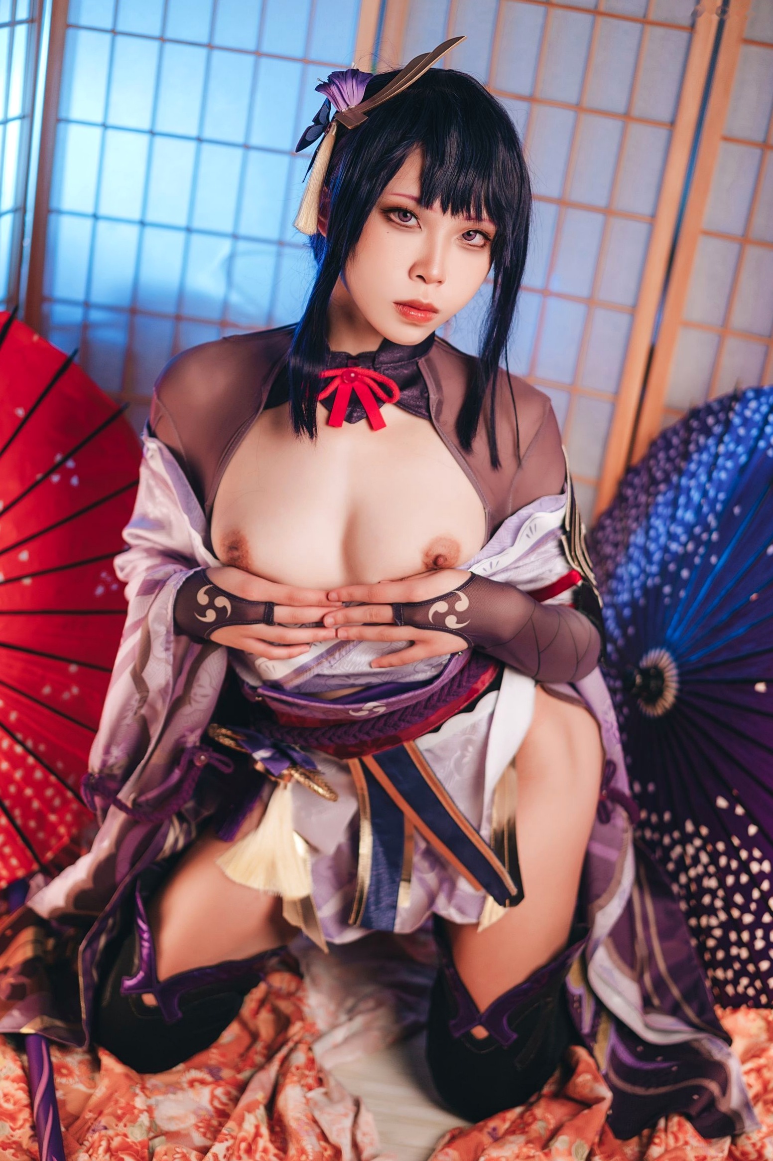 Gallery - Tokar浵卡-雷电将军精美Cosplay，极致还原大尺度私房视觉盛宴角色扮演诱惑大尺度冷艳 女神私房照_秀色女神 - image 13