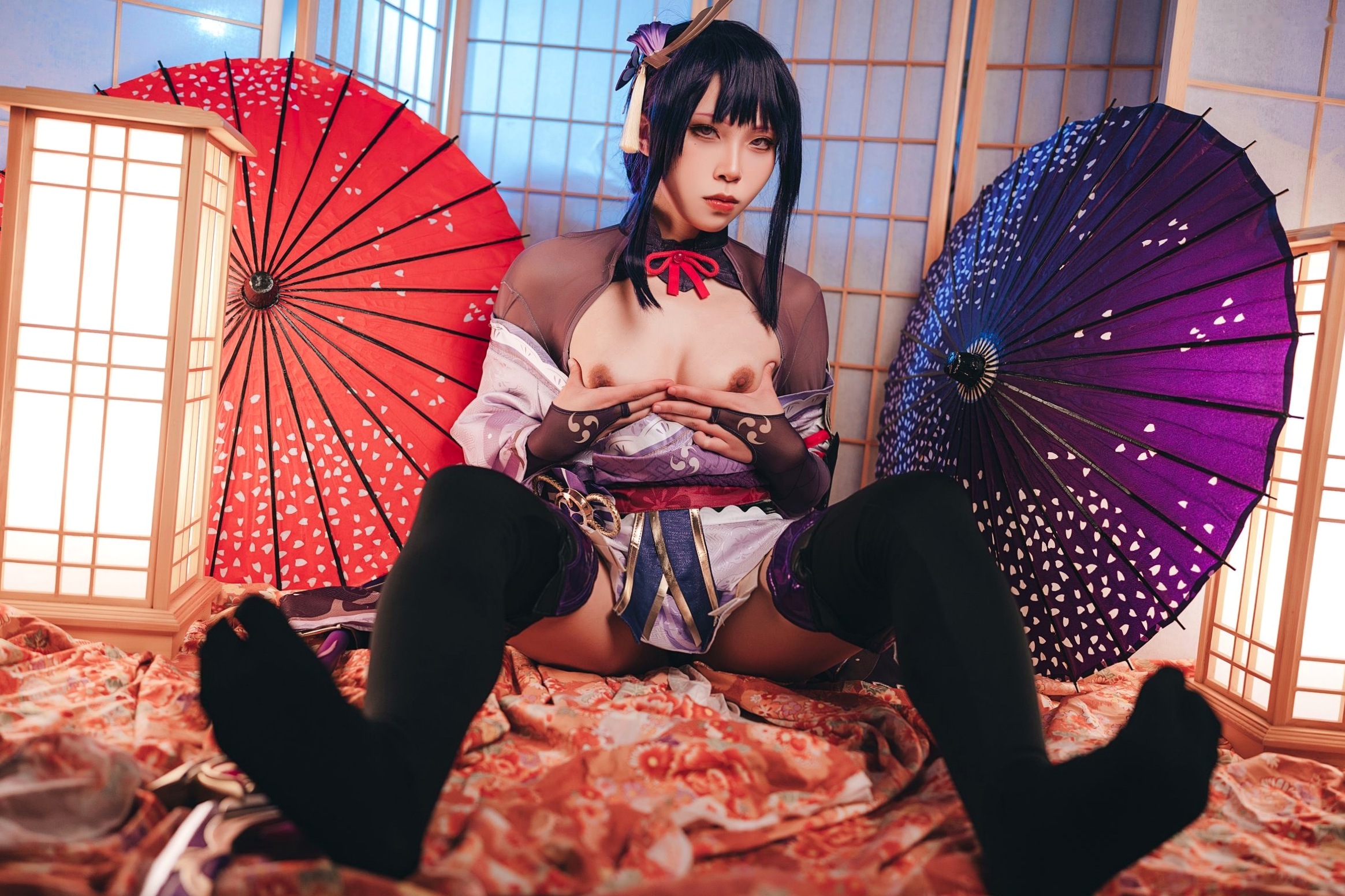Gallery - Tokar浵卡-雷电将军精美Cosplay，极致还原大尺度私房视觉盛宴角色扮演诱惑大尺度冷艳 女神私房照_秀色女神 - image 20