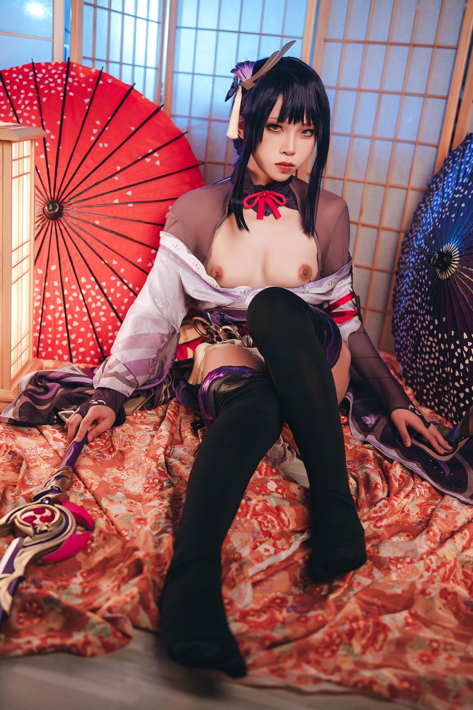 Gallery - Tokar浵卡-雷电将军精美Cosplay，极致还原大尺度私房视觉盛宴角色扮演诱惑大尺度冷艳 女神私房照_秀色女神 - image 21