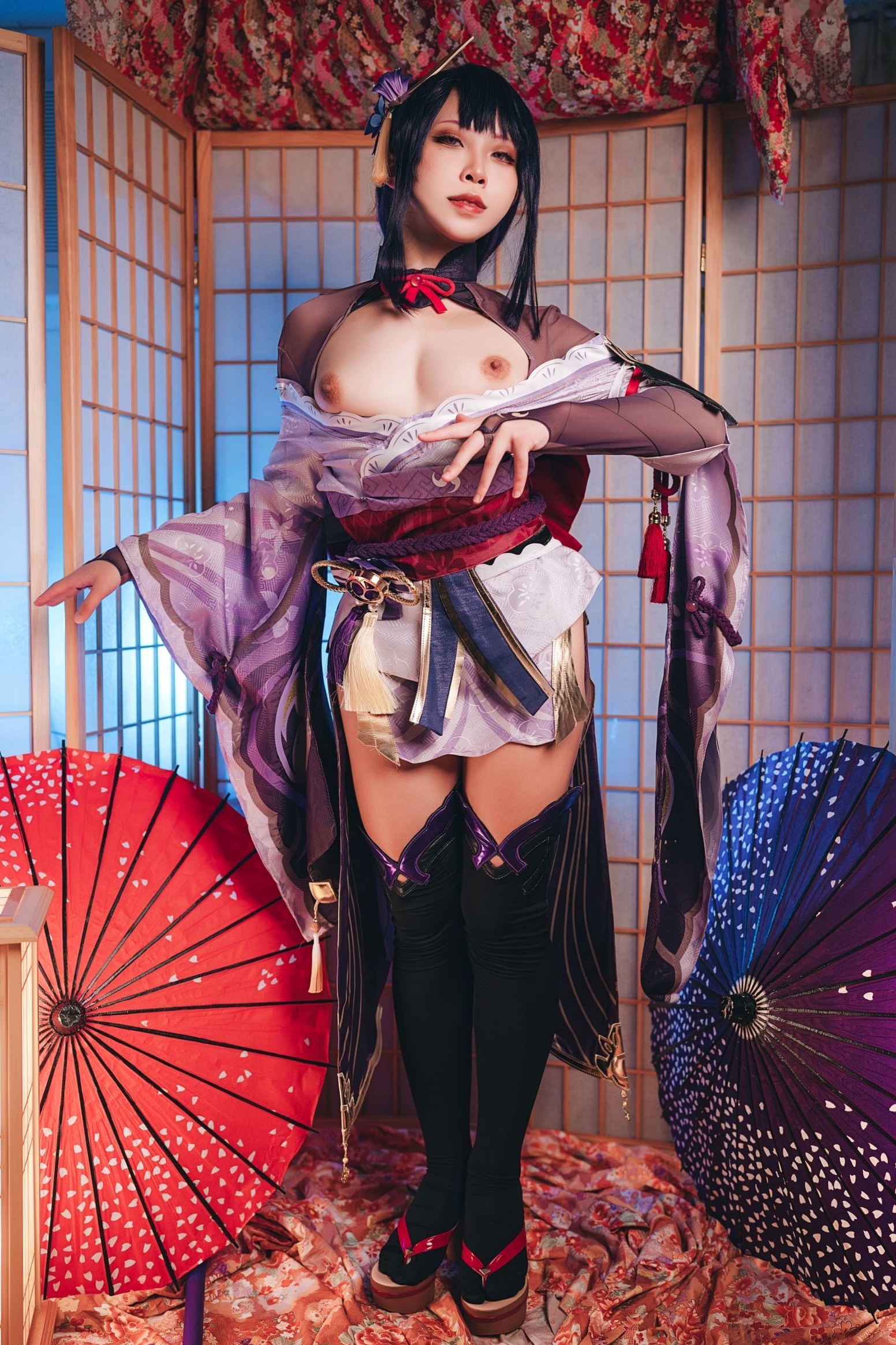 Gallery - Tokar浵卡-雷电将军精美Cosplay，极致还原大尺度私房视觉盛宴角色扮演诱惑大尺度冷艳 女神私房照_秀色女神 - image 23