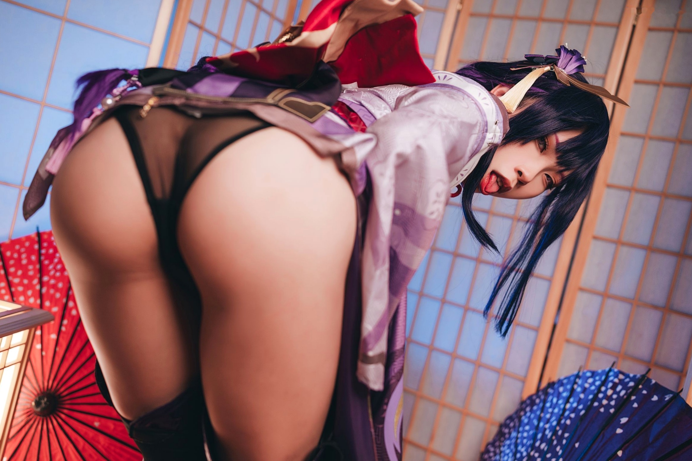 Gallery - Tokar浵卡-雷电将军精美Cosplay，极致还原大尺度私房视觉盛宴角色扮演诱惑大尺度冷艳 女神私房照_秀色女神 - image 27