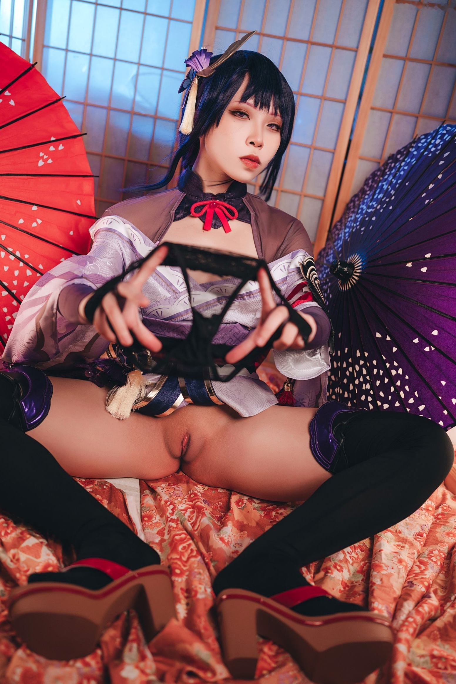 Gallery - Tokar浵卡-雷电将军精美Cosplay，极致还原大尺度私房视觉盛宴角色扮演诱惑大尺度冷艳 女神私房照_秀色女神 - image 33