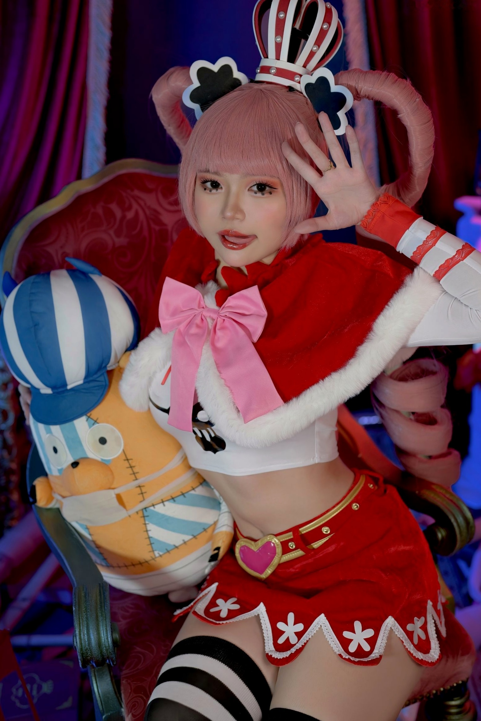 Gallery - ZinieQ《海贼王》佩罗娜COS：极致诱惑私房写真，次元级清纯火辣演绎性感私房照角色扮演萌系诱惑 女神私房照_秀色女神 - image 4