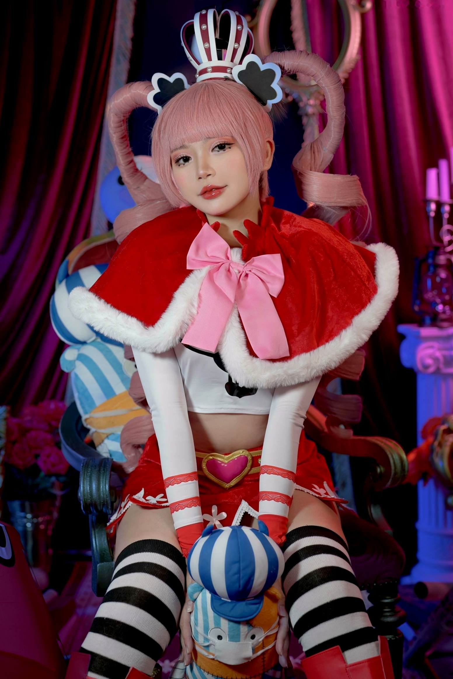 Gallery - ZinieQ《海贼王》佩罗娜COS：极致诱惑私房写真，次元级清纯火辣演绎性感私房照角色扮演萌系诱惑 女神私房照_秀色女神 - image 8