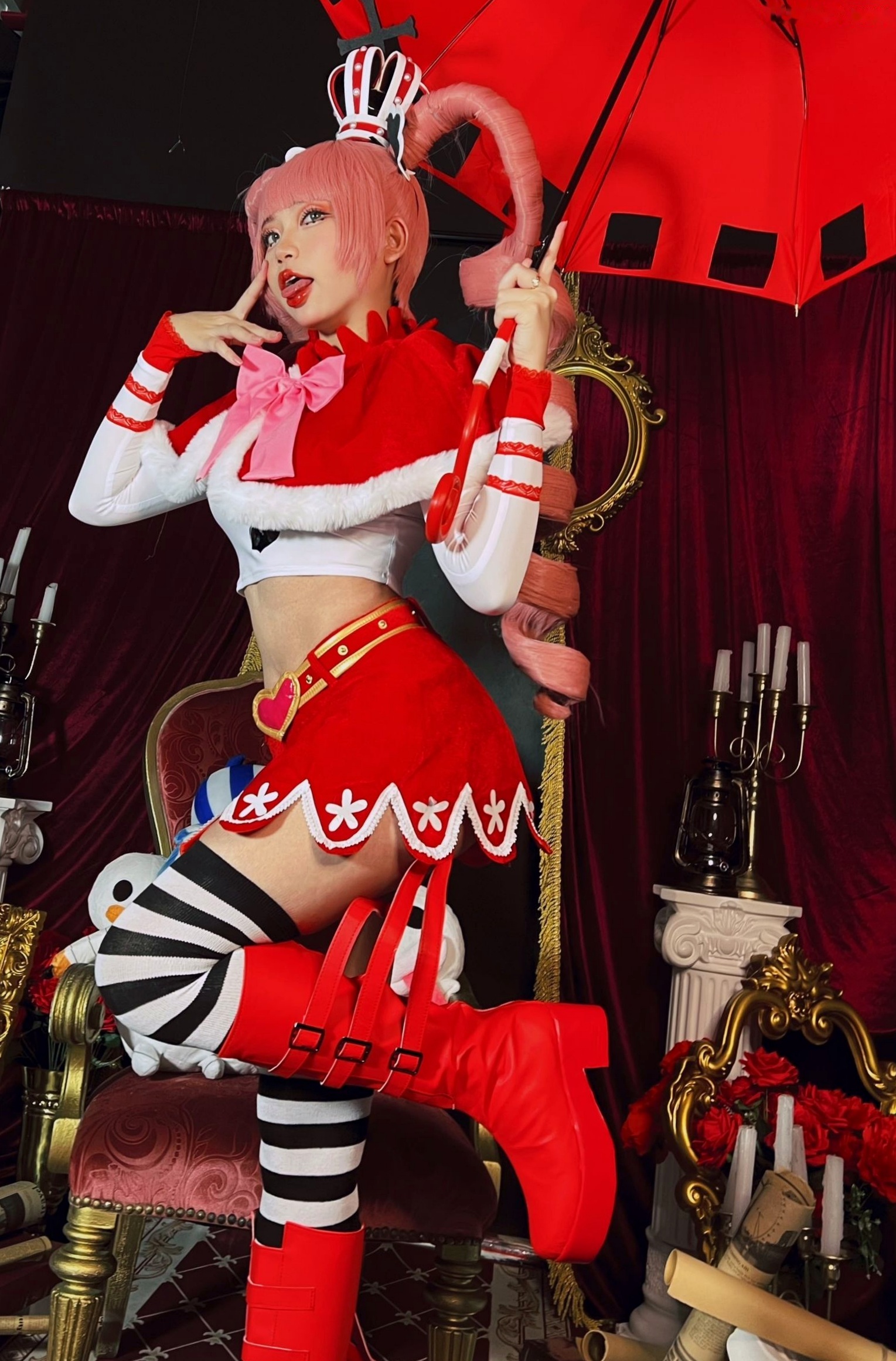 Gallery - ZinieQ《海贼王》佩罗娜COS：极致诱惑私房写真，次元级清纯火辣演绎性感私房照角色扮演萌系诱惑 女神私房照_秀色女神 - image 34