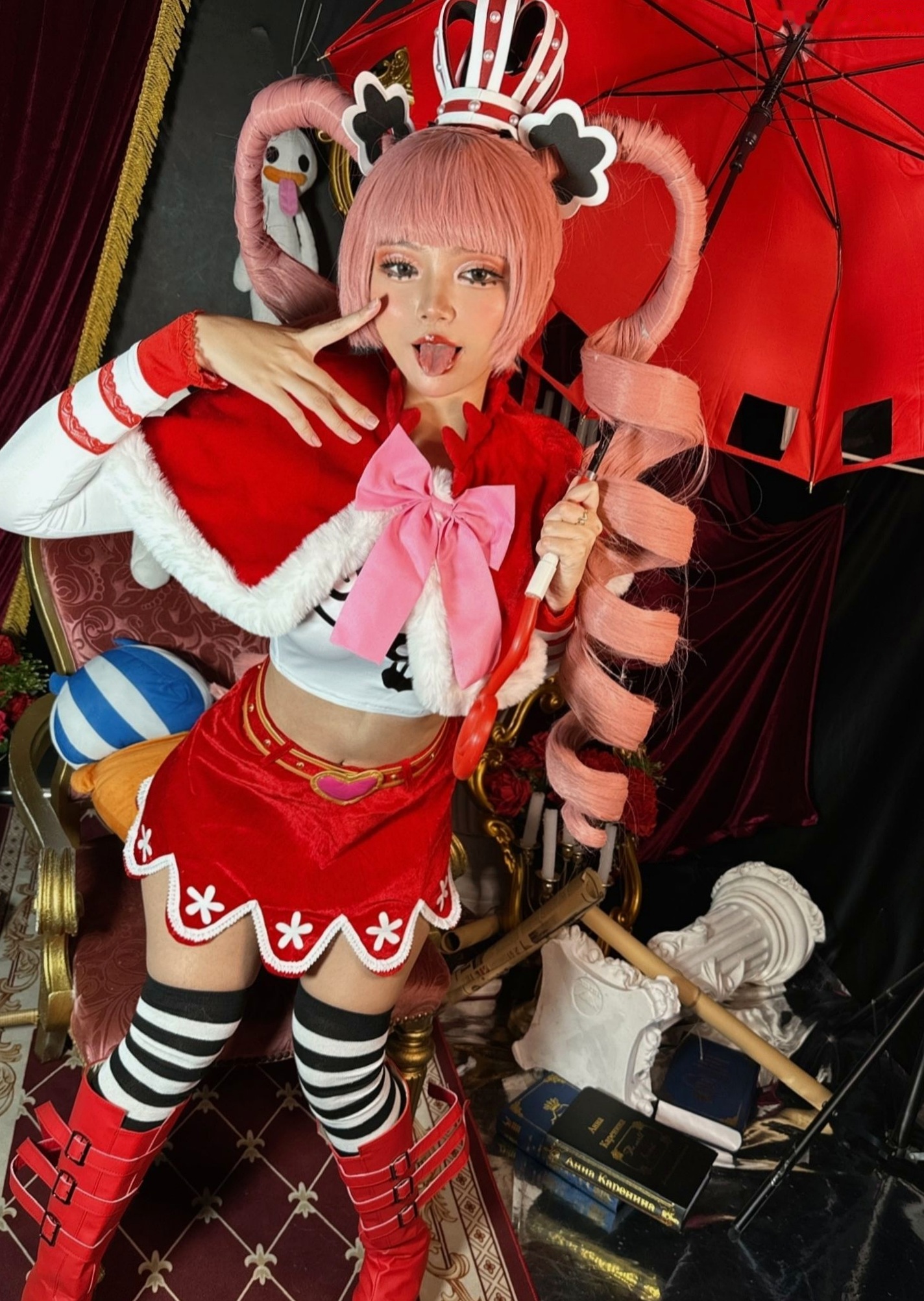 Gallery - ZinieQ《海贼王》佩罗娜COS：极致诱惑私房写真，次元级清纯火辣演绎性感私房照角色扮演萌系诱惑 女神私房照_秀色女神 - image 35