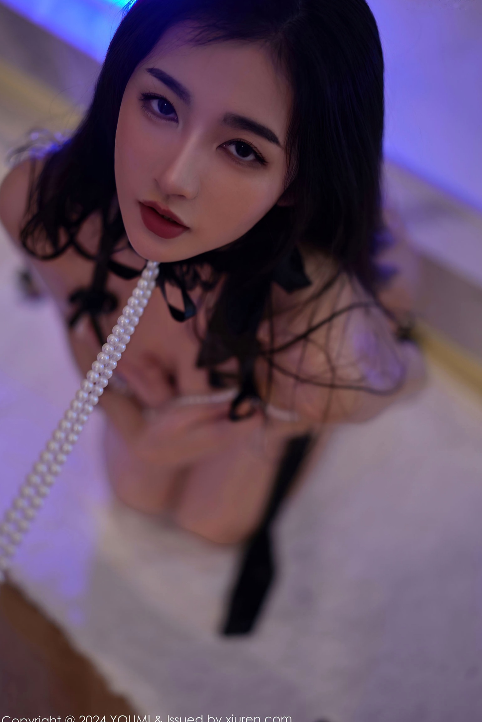 Gallery - YouMi尤蜜荟 - Chiness Model -1064-鱼尾fish-极致黑色性感内衣私房照-大尺度冷艳风格写真性感诱惑尤蜜荟 - Chiness Model 大尺度私房照 女神私房照_秀色女神 - image 85