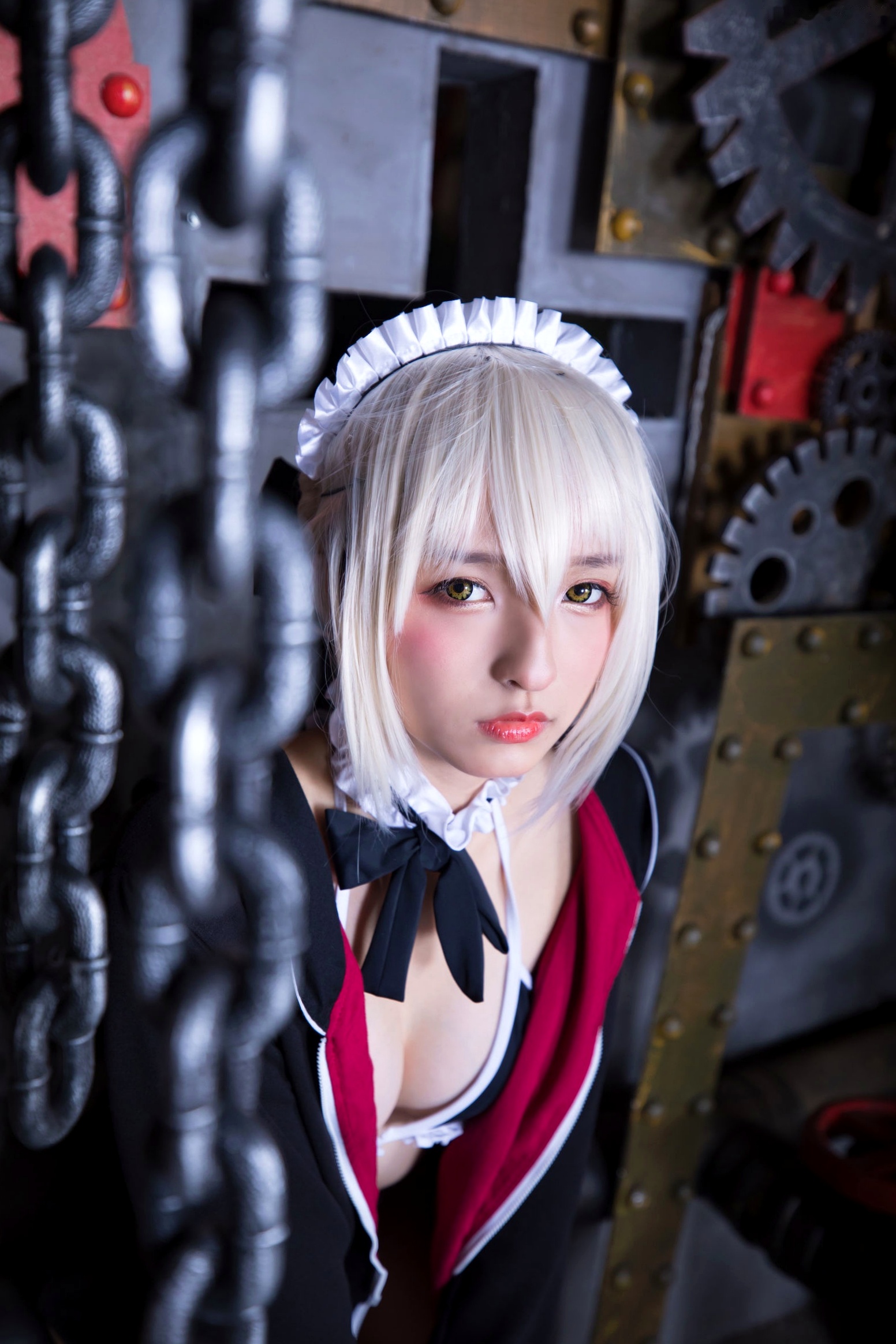 Gallery - 神楽坂真冬-008-绝对服从：高还原度FGO动漫COSPLAY写真，冷艳战斗装与极致身材完美融合，硬核魅惑角色扮演性感诱惑极品 女神私房照_秀色女神 - image 6