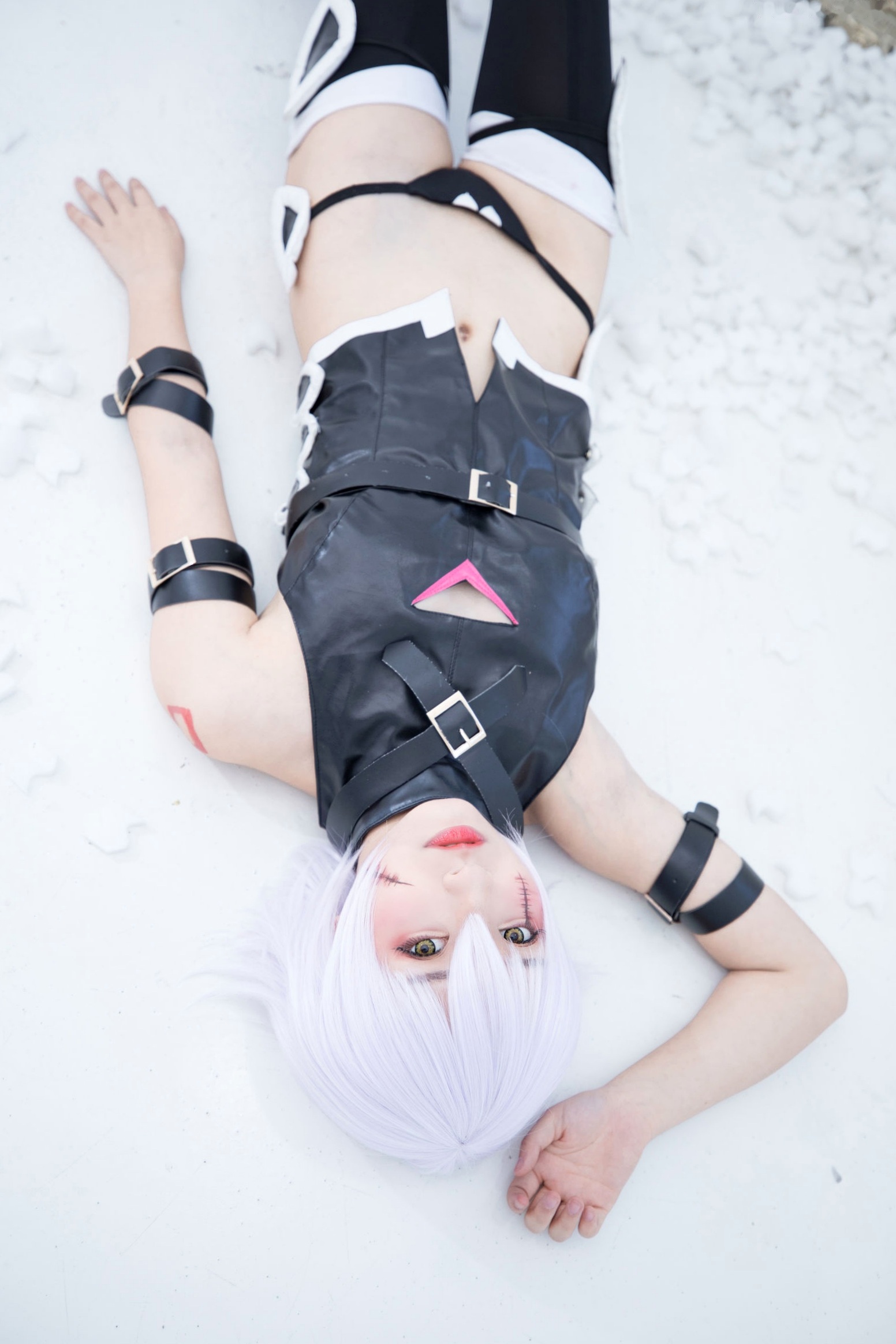 Gallery - 神楽坂真冬-008-绝对服从：高还原度FGO动漫COSPLAY写真，冷艳战斗装与极致身材完美融合，硬核魅惑角色扮演性感诱惑极品 女神私房照_秀色女神 - image 20